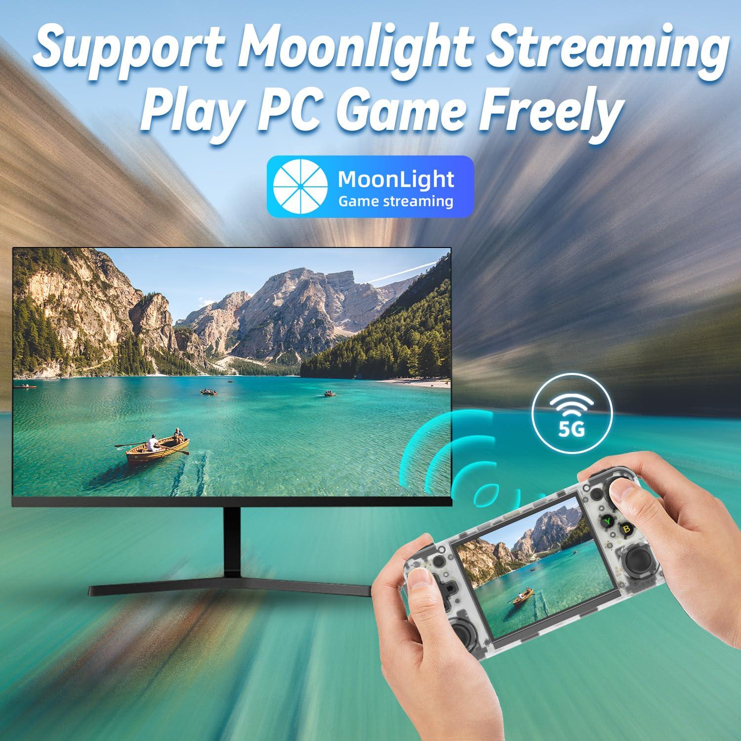 Consola de Juegos Portátil ANBERNIC RG35XX H 64GB 5570 Juegos