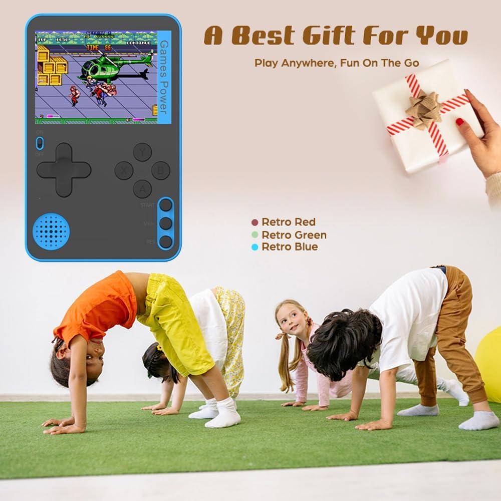 Consola de juegos portátil retro Dowchowsure 500 juegos 2.4" HD