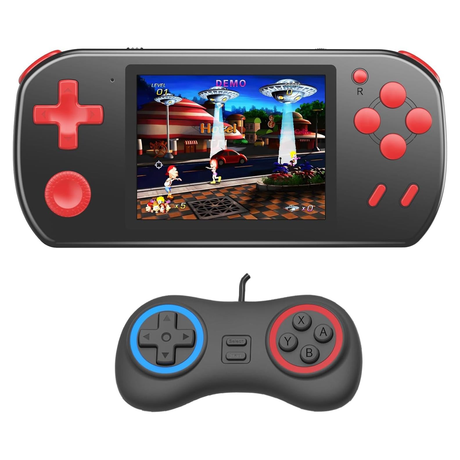 Consola de Juegos Portátil Gran Niño 270 Juegos 3" TV