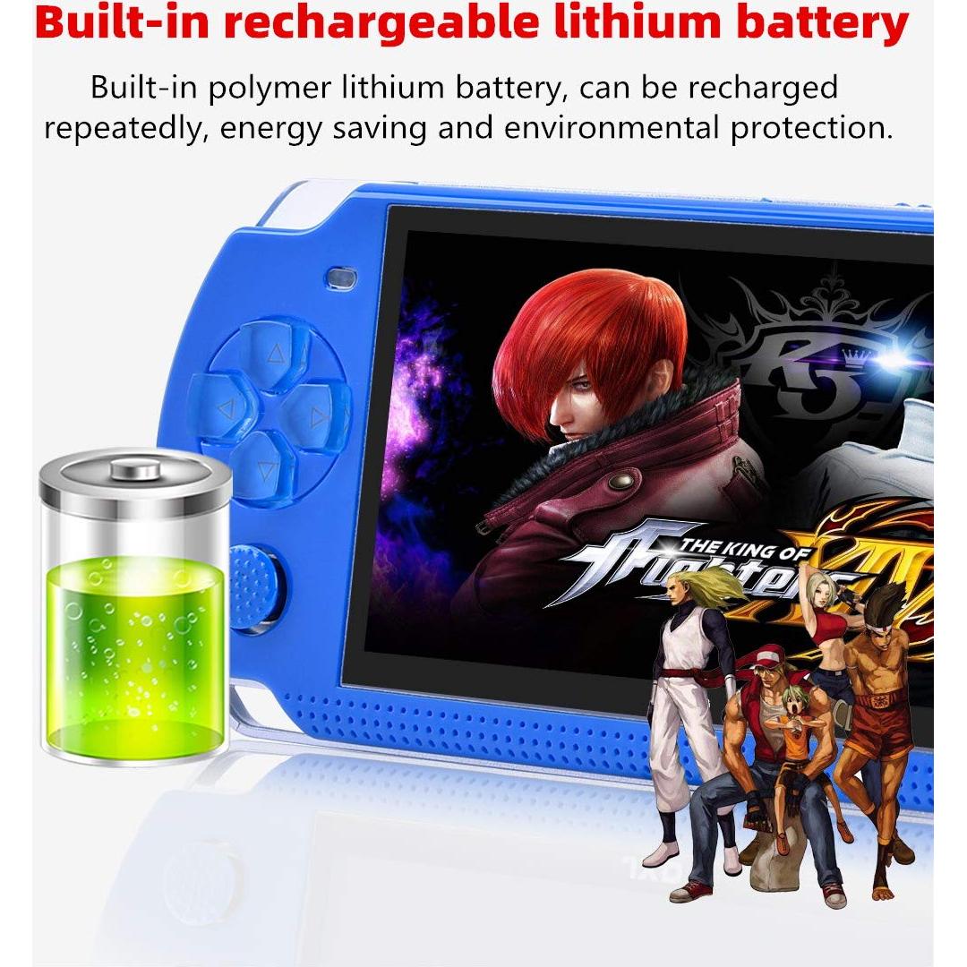 Consola de Videojuegos HLF X6 4.3" 8GB 2000 Juegos Retro