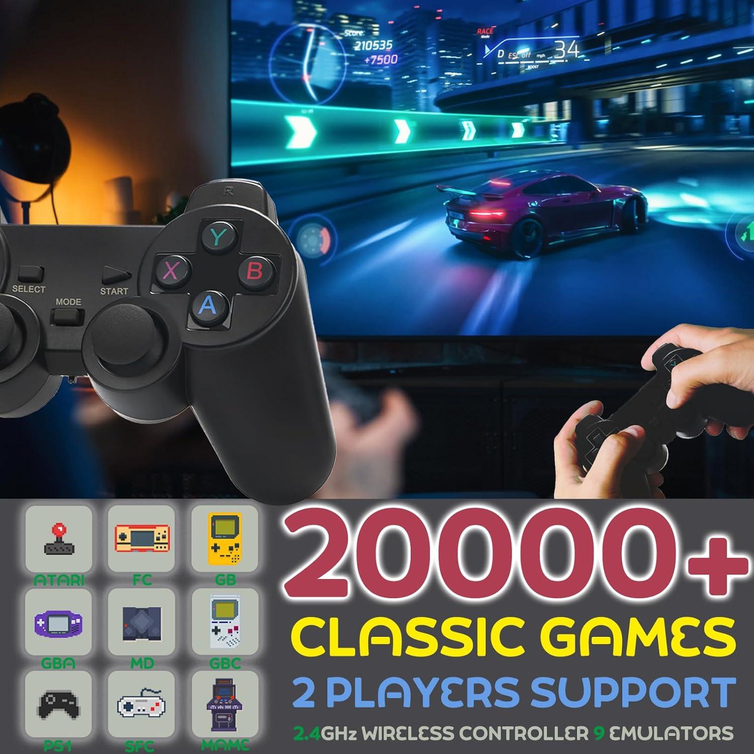 Consola de Juegos Retro Youngwants 20000 Juegos HDMI 4K