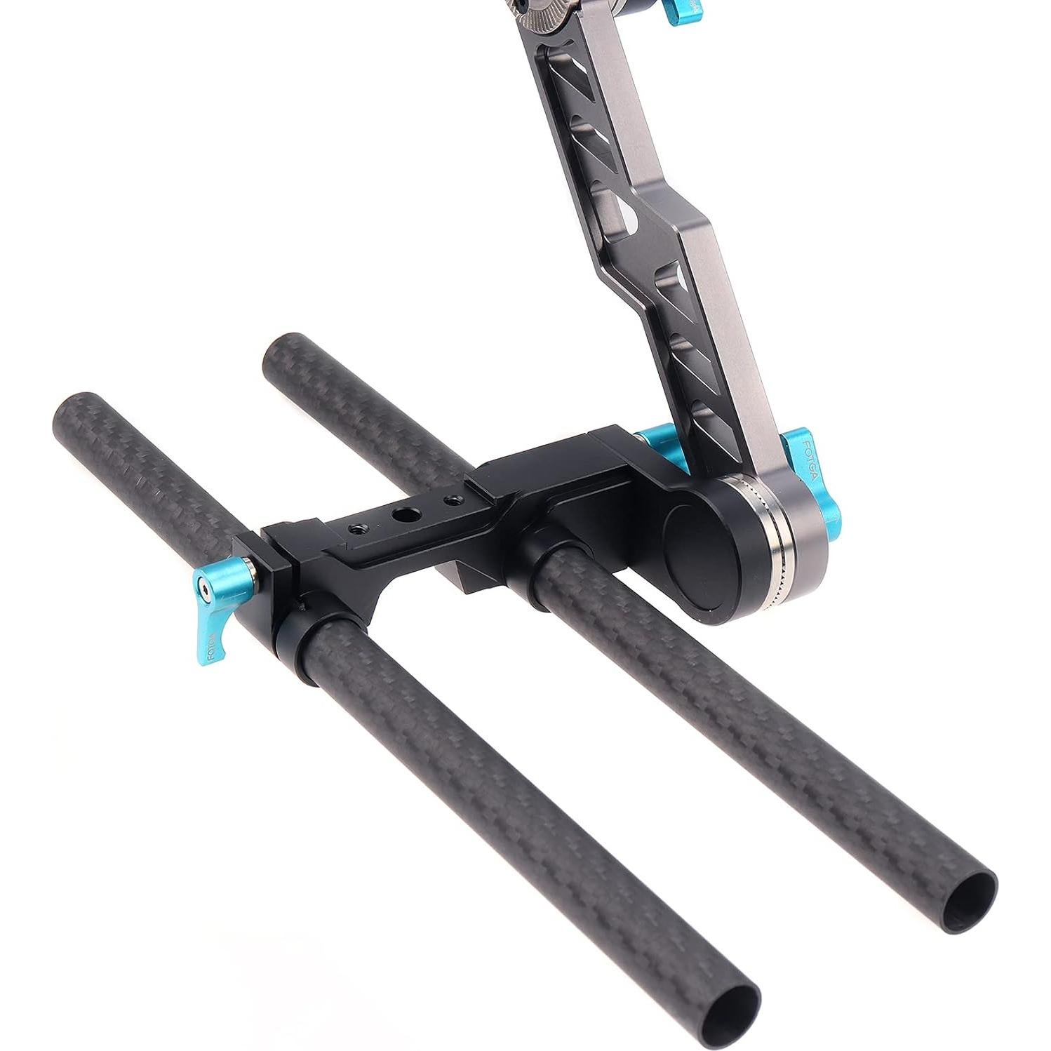 Varillas de Fibra de Carbono 15mm FocusFoto 15cm Paquete de 2