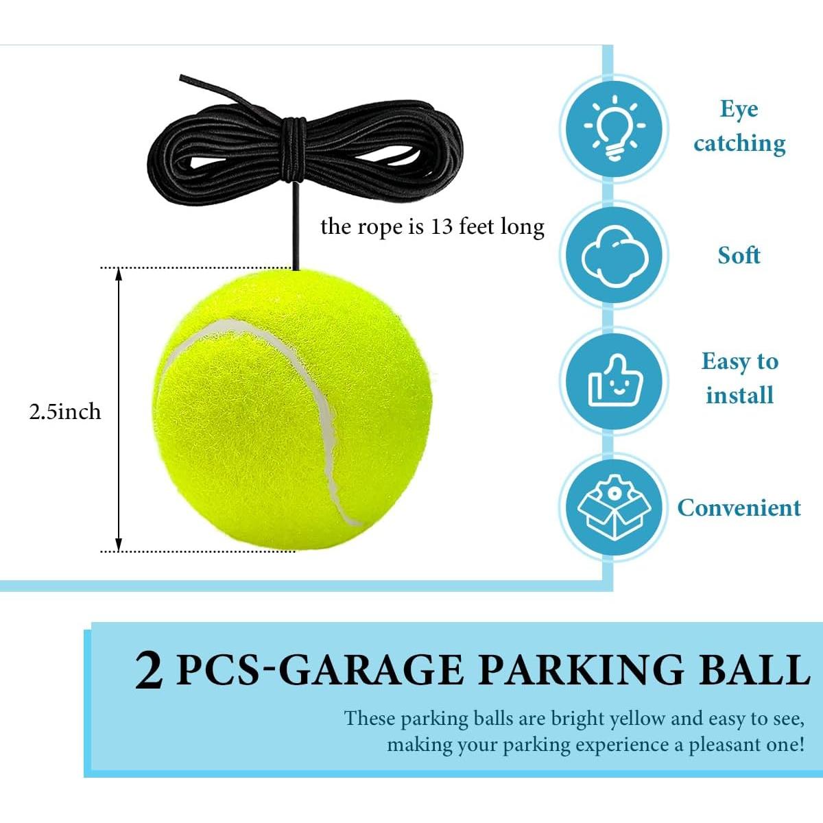 Kit de Estacionamiento para Garaje DXNQ - 2 Bolas y Cuerdas