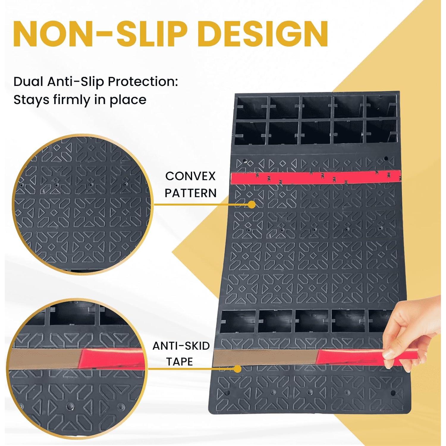 Almohadilla de Estacionamiento VILBLE 55.88x29.21 cm Antideslizante