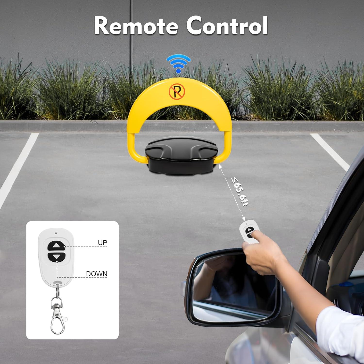 Cerradura de Estacionamiento LyeXD con Control Remoto 20M