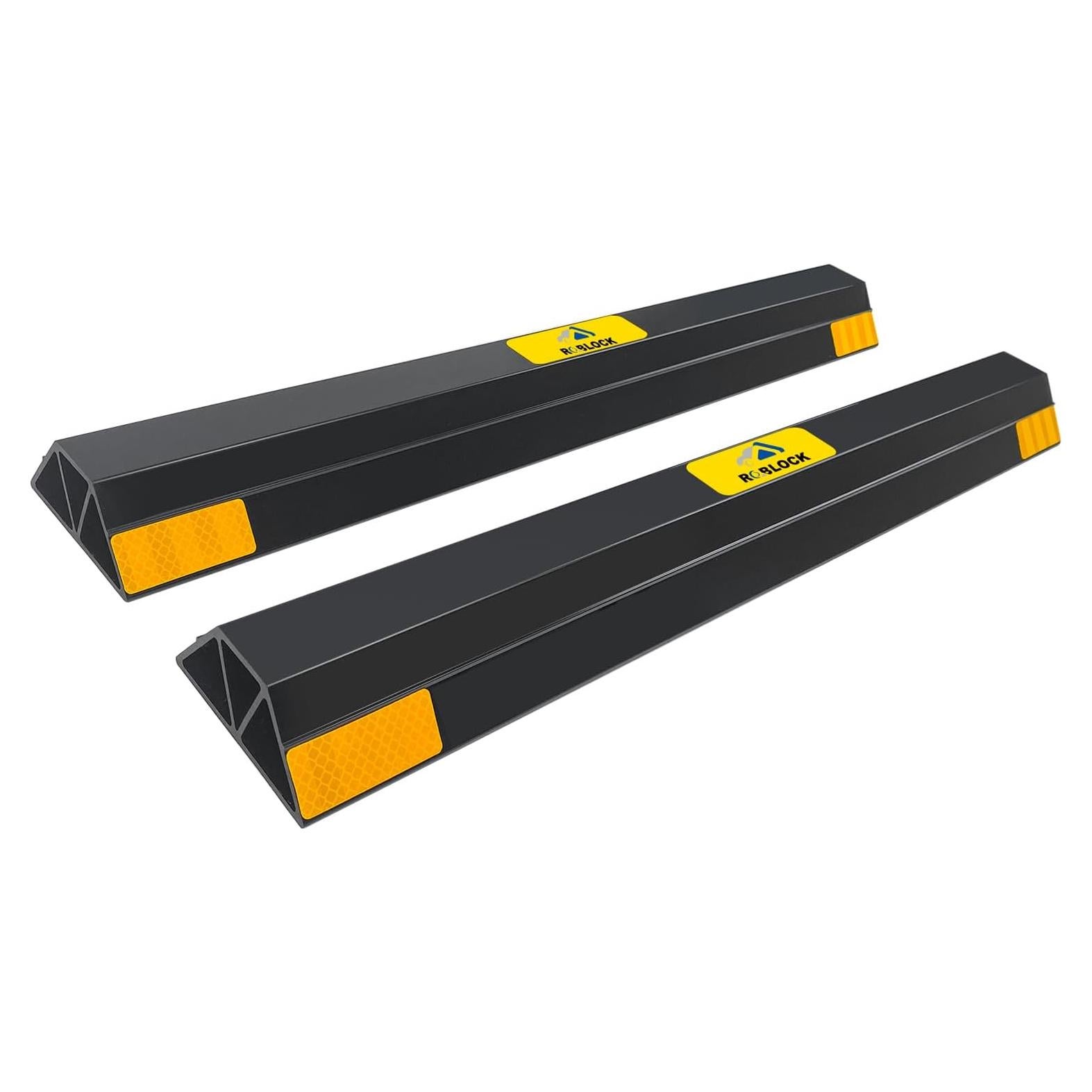 Tope de Estacionamiento ROBLOCK 24" 2 Pcs para Garaje