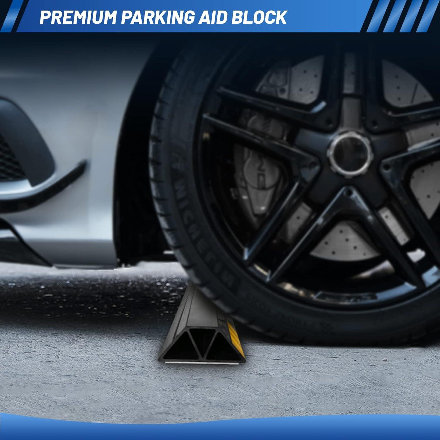 Tope de Estacionamiento ROBLOCK 24" 2 Pcs para Garaje