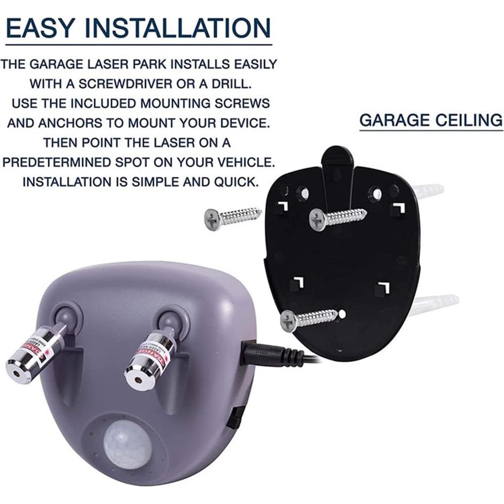 Guía de Estacionamiento Gigicloud con Luz Inductiva 360°