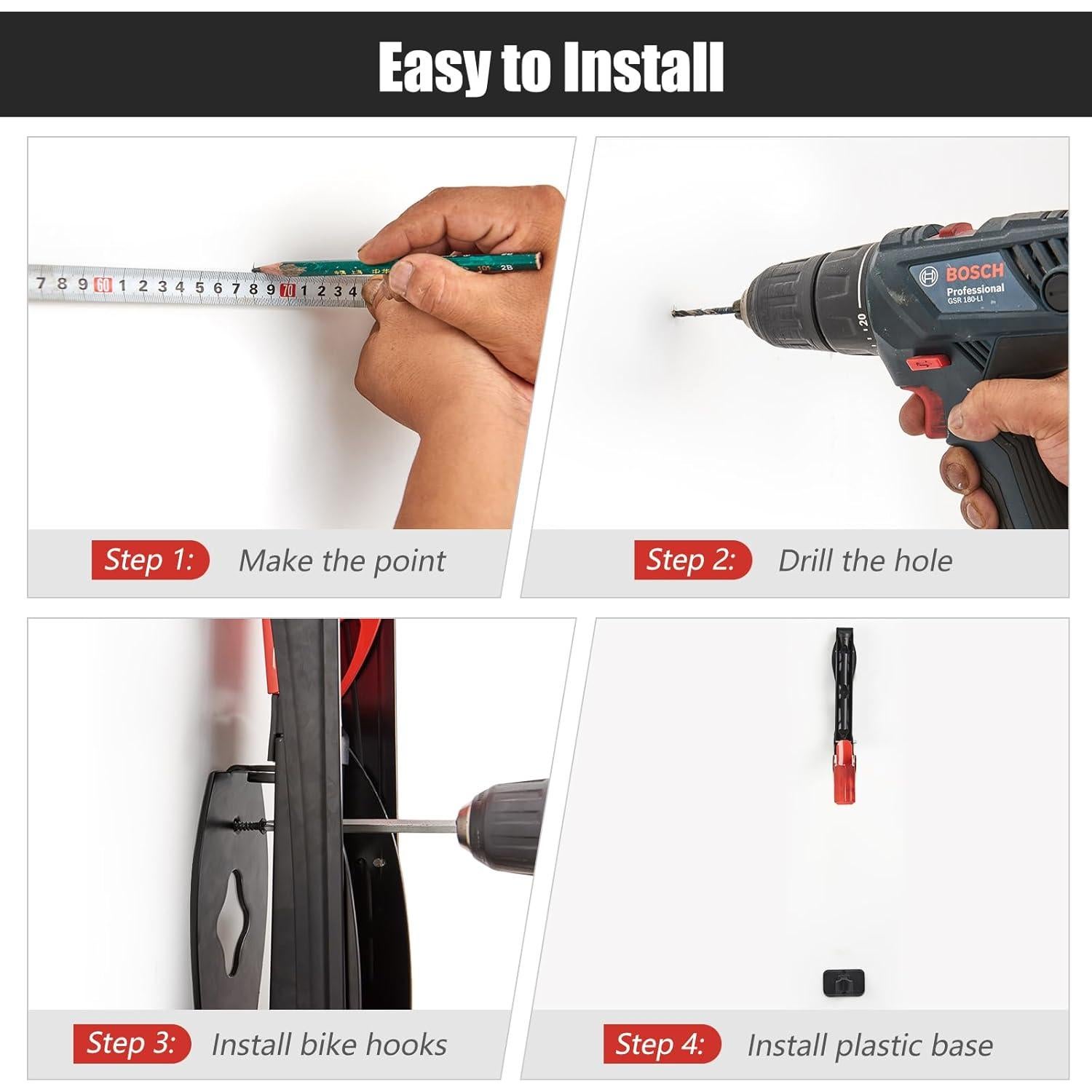 Soporte Giratorio para Bicicletas Ultrawall - Montaje en Pared