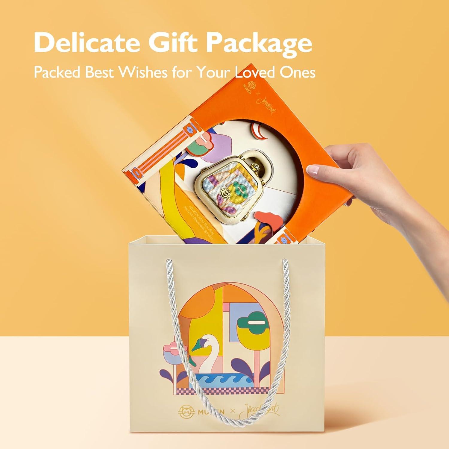 Altavoz Bluetooth Muzen MW-P9I Rosa Vintage 7h Batería