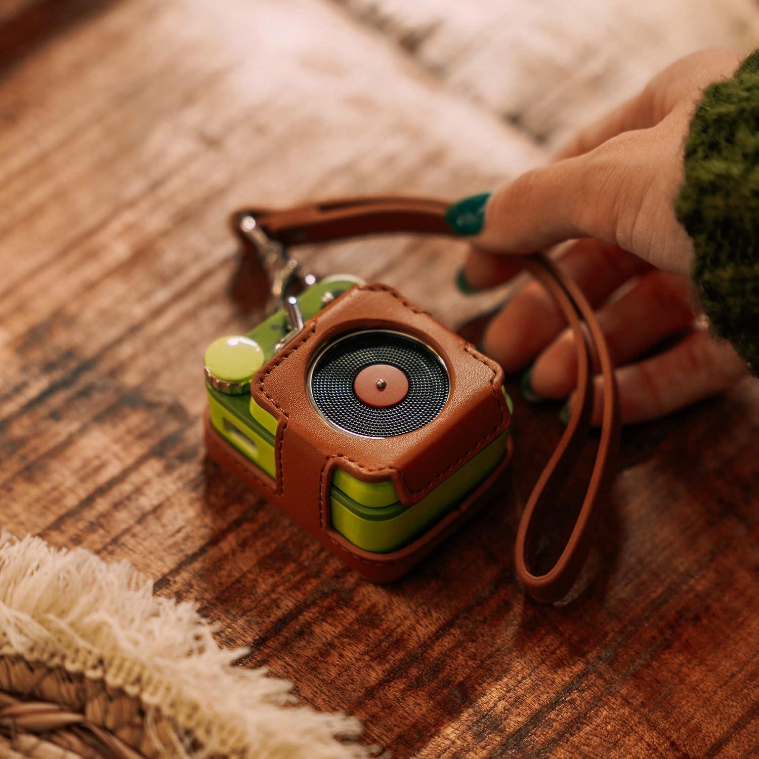 Bolsa Portátil Muzen Botón Marrón Claro Impermeable