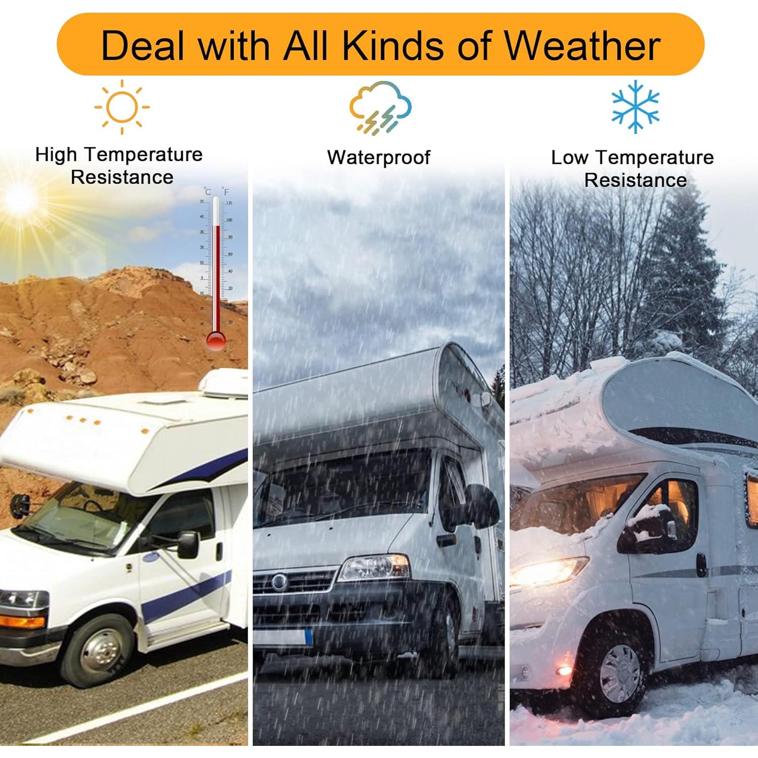 Cinta Selladora para Techo de RV CircleRoad 5cm x 15m Impermeable