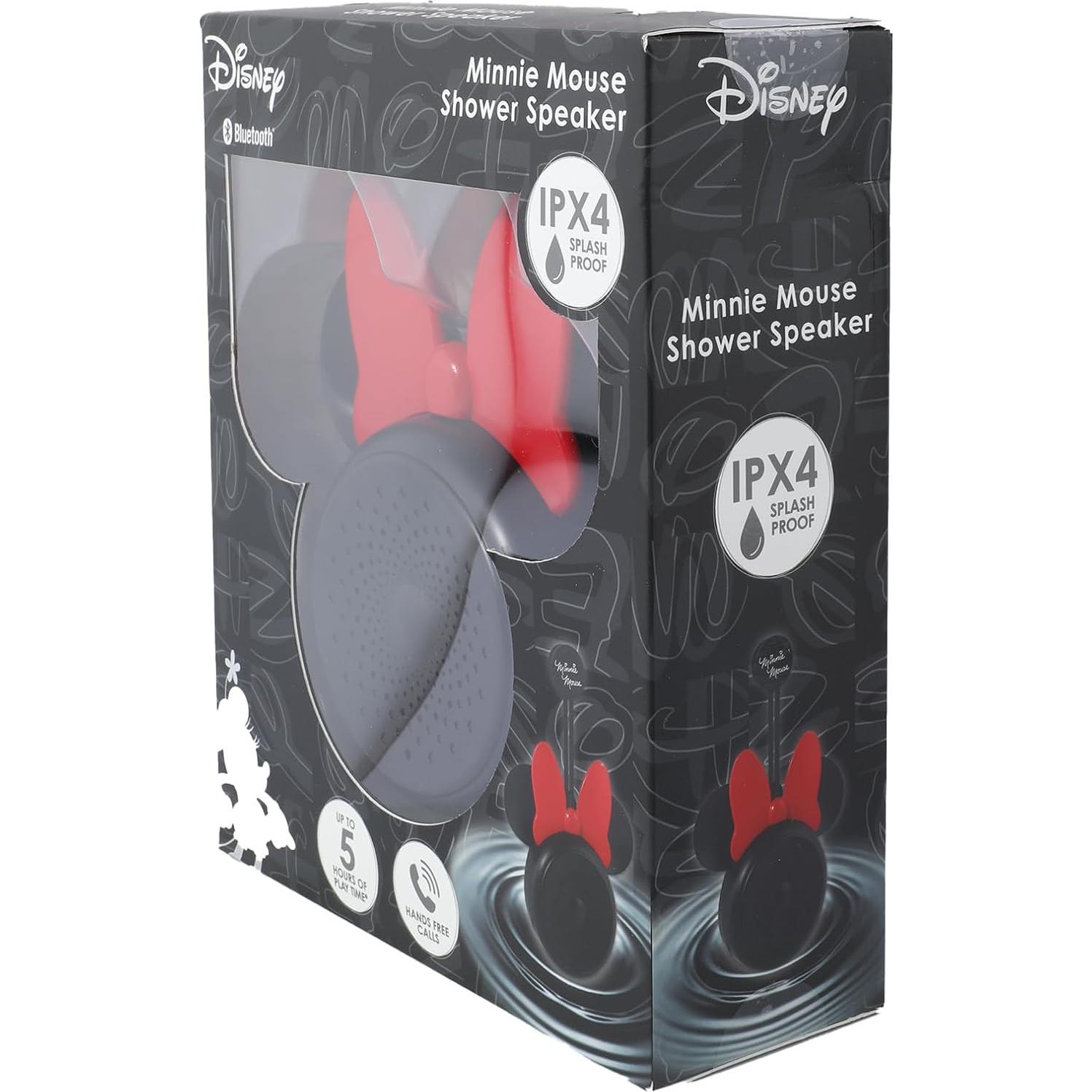 Altavoz Bluetooth Minnie Mouse IPX4 Resistente al Agua 5h