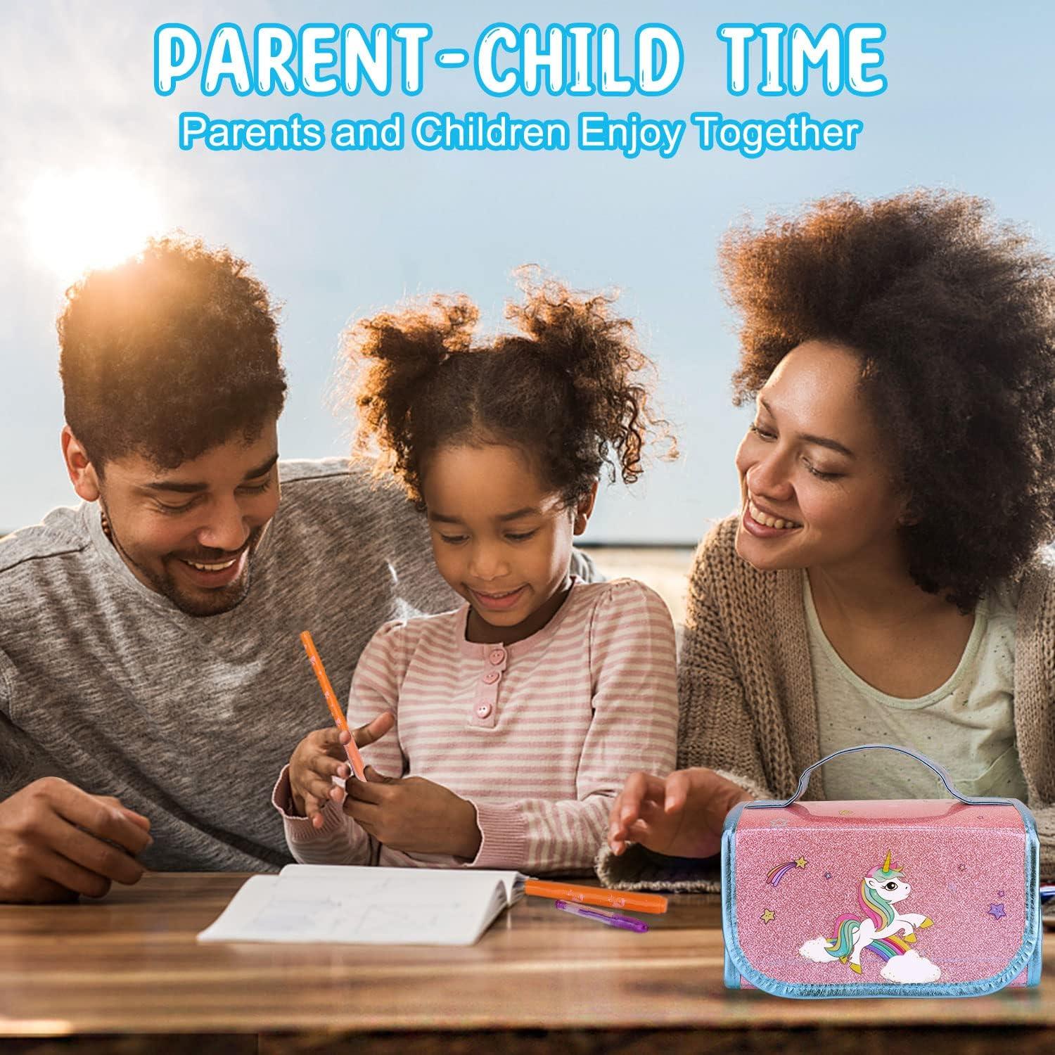 Kit de Arte Unicornio AJLICHIBAN FUN 49 Pzs Lavables