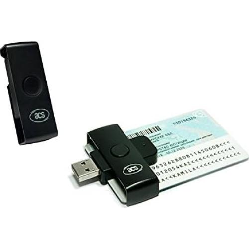 Lector de Tarjetas Inteligentes USB Advanced Card Systems ACR38U-N1 Compacto