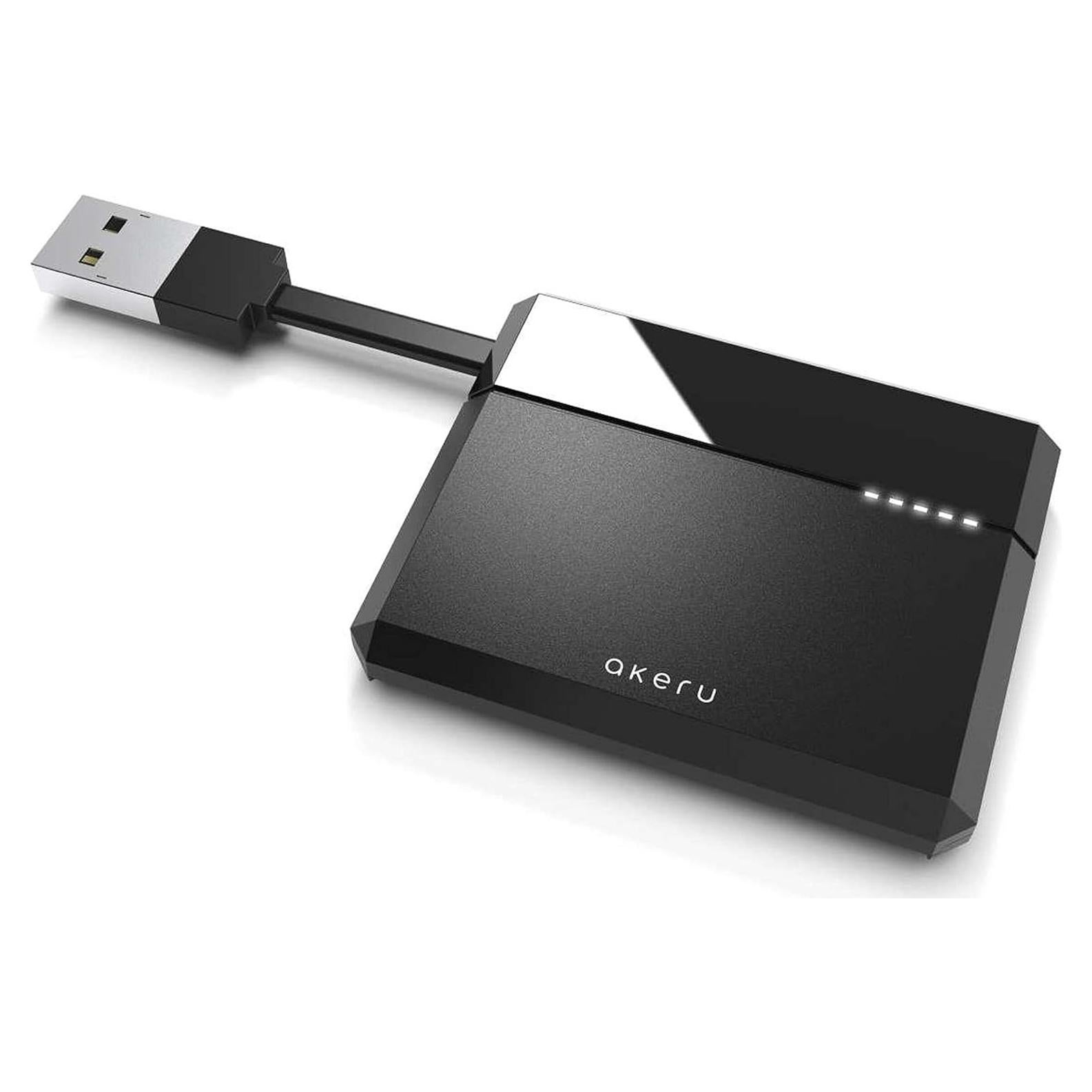 Lector de Tarjeta Inteligente CAC AKERU EAO-10 USB Compacto
