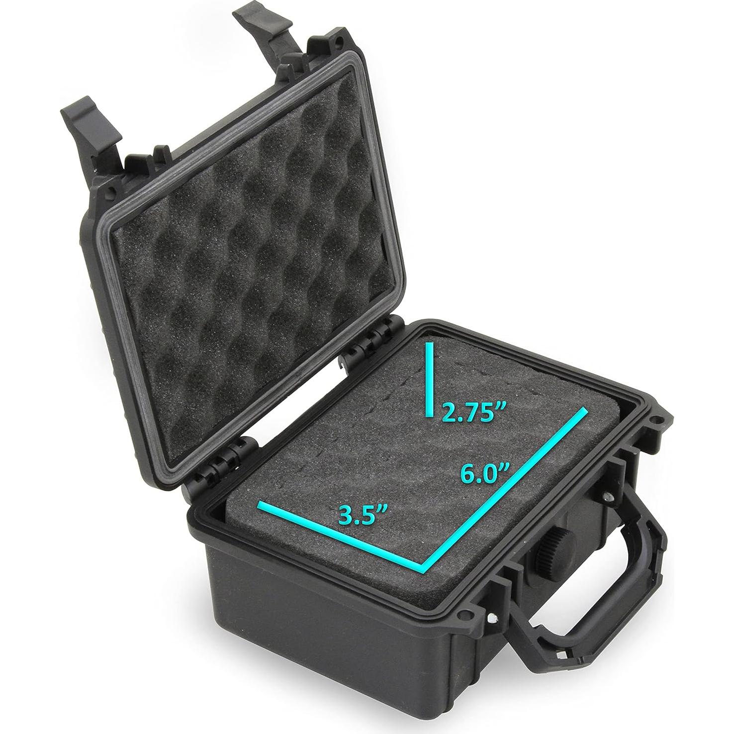 Caja de Almacenamiento para Tarjetas CASEMATIX Impermeable 20.32x16.51cm