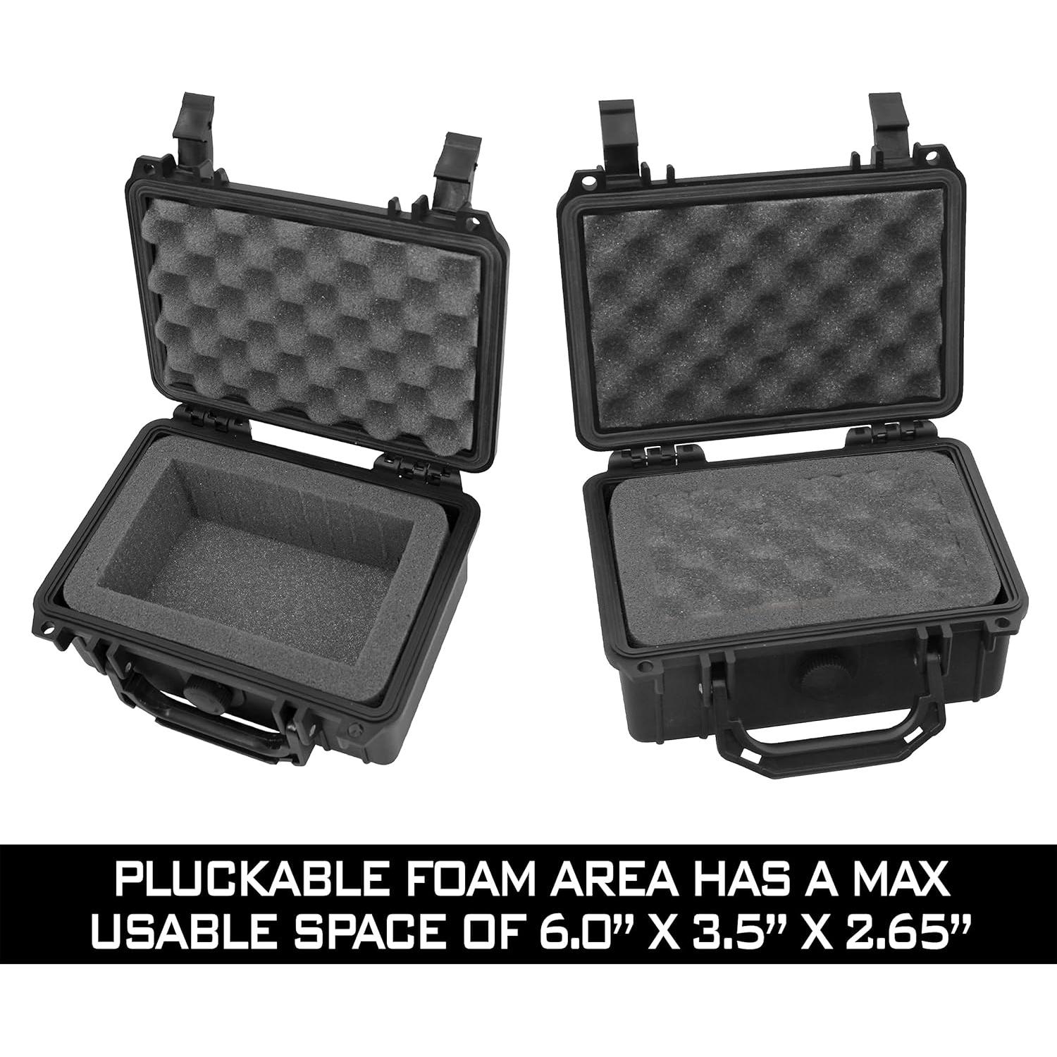 Caja de Almacenamiento para Tarjetas CASEMATIX Impermeable 20.32x16.51cm