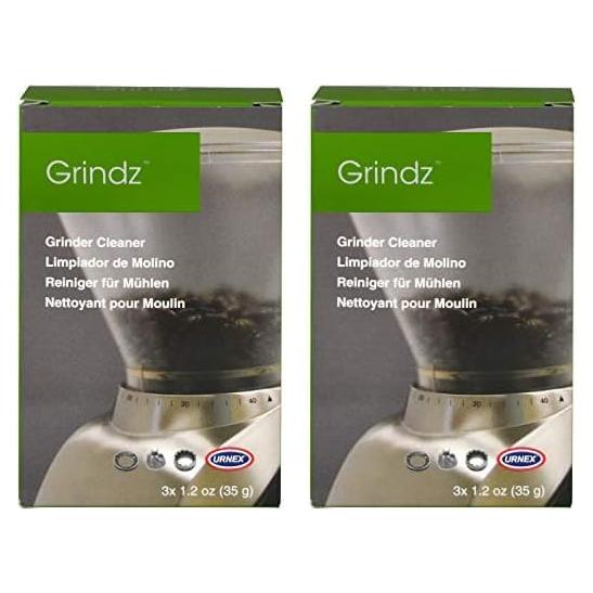 Tabletas de limpieza Urnex Grindz para molinillos de café - 3 paquetes