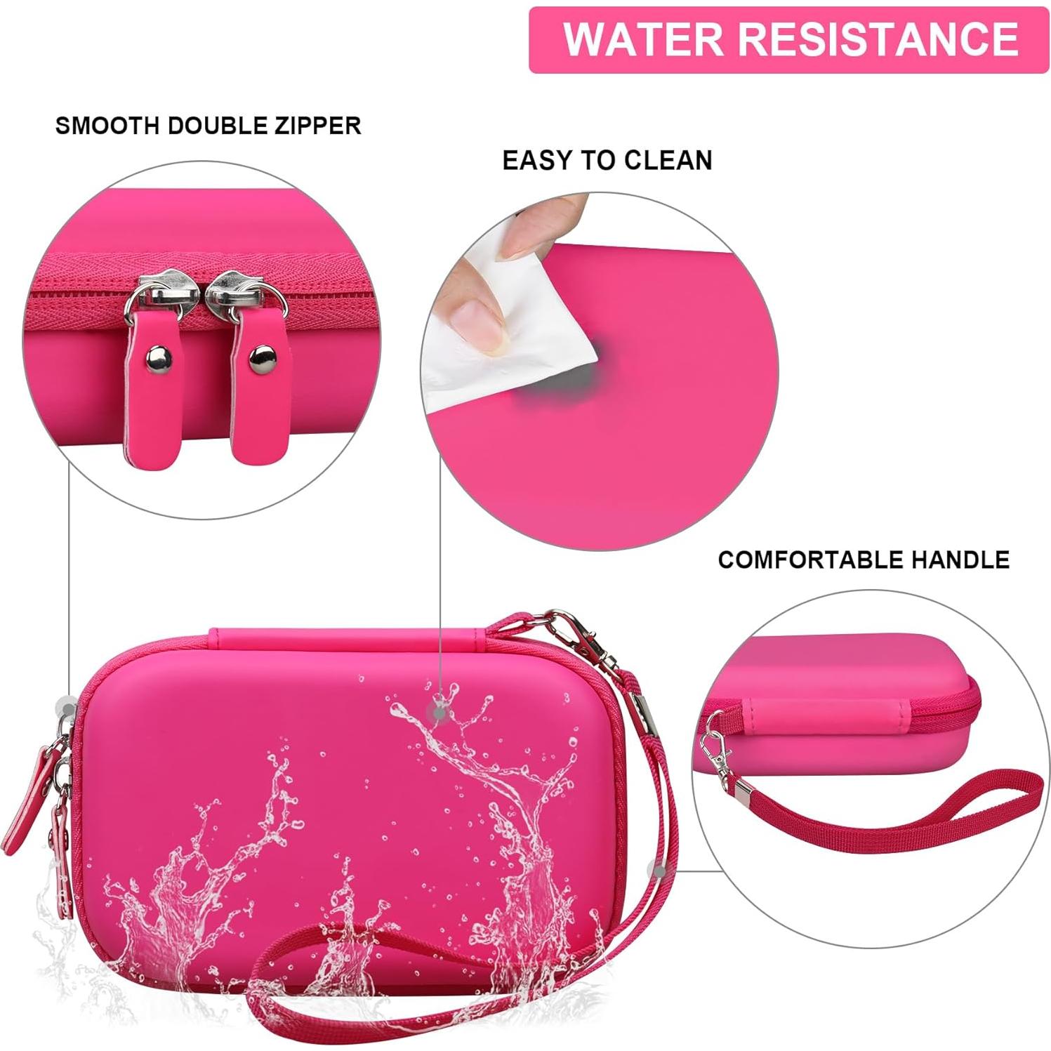 Funda Dura para Impresora de Fotos Mini Canon Ivy 2 - Rojo