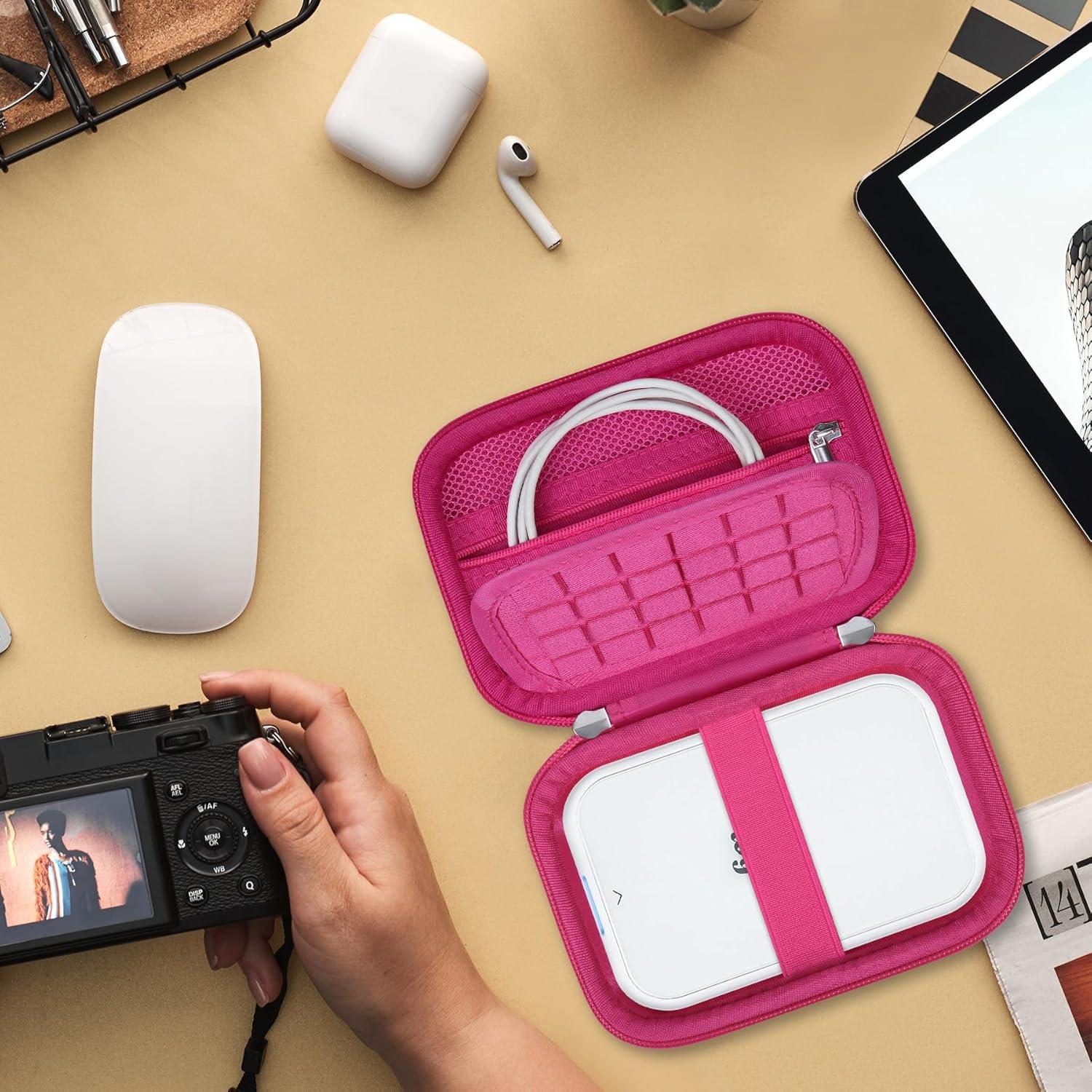 Funda Dura para Impresora de Fotos Mini Canon Ivy 2 - Rojo