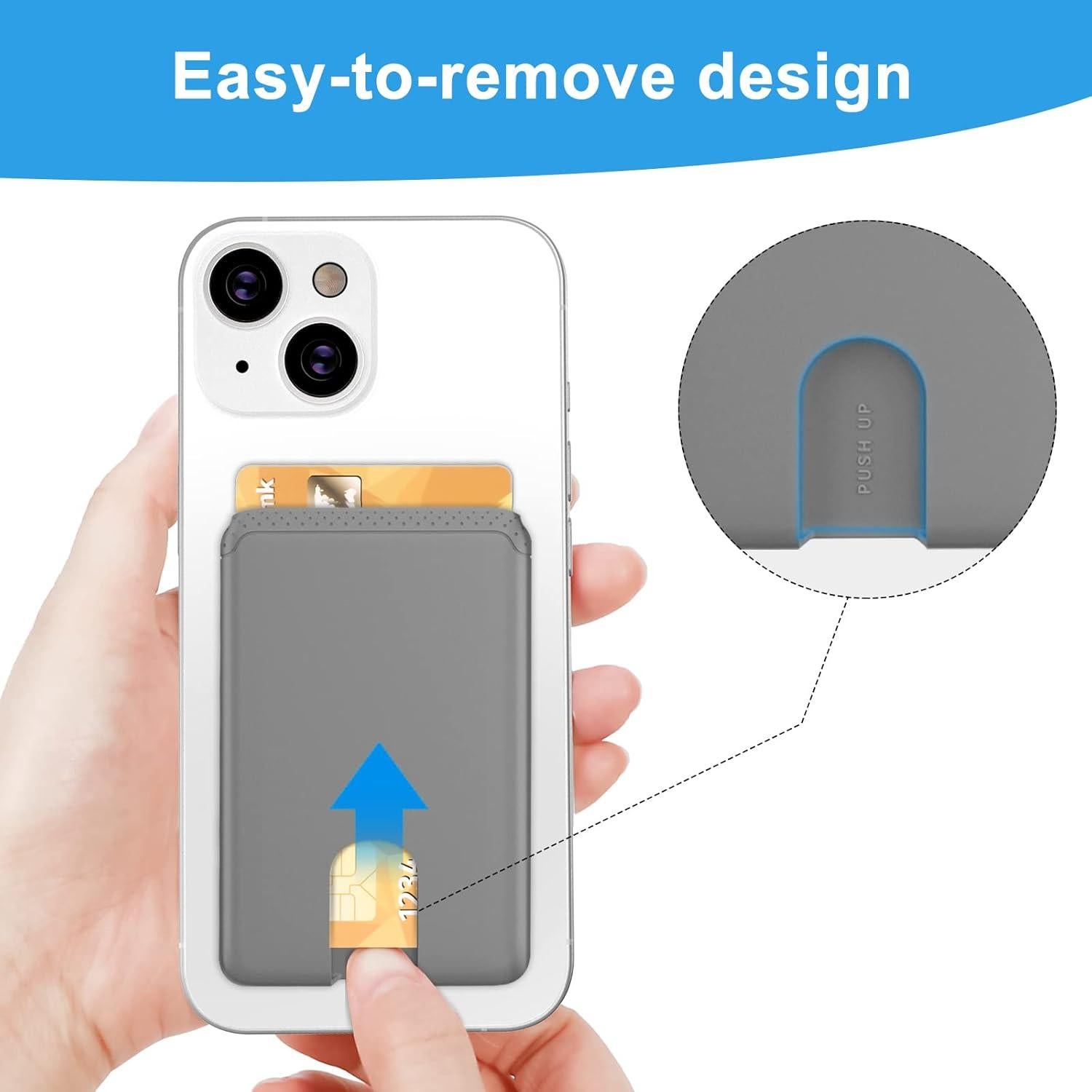 Soporte para Tarjetas de Teléfono SHANSHUI 3 Piezas Adhesivo