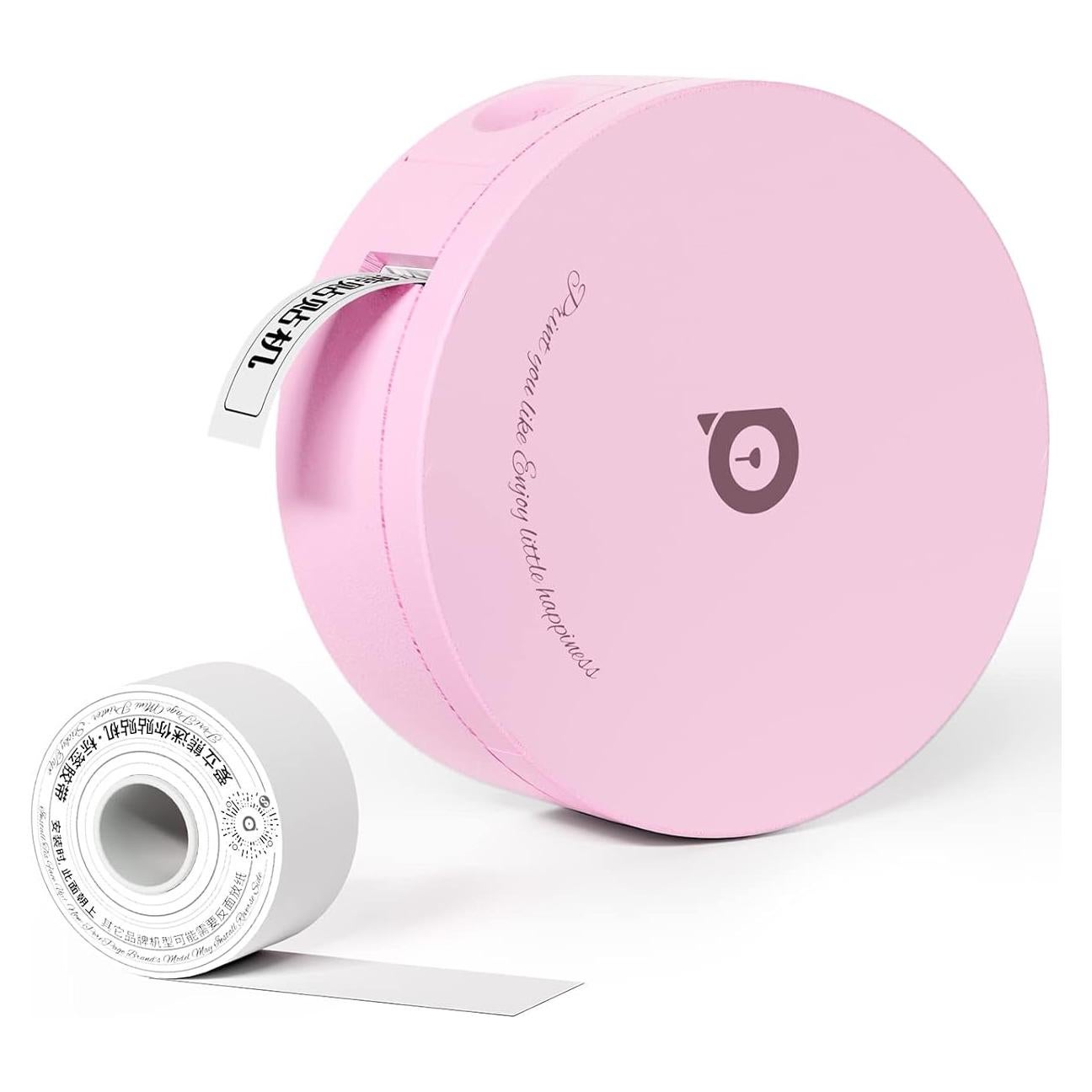 Impresora de Etiquetas Portátil PeriPage L1 Rosa - Bluetooth, Sin Tinta