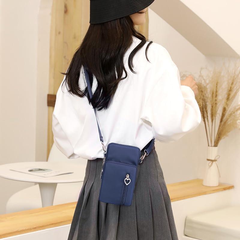 Bolso Cruzado Pequeño para Mujer Universal Pouch Azul