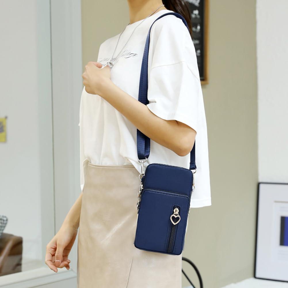 Bolso Cruzado Pequeño para Mujer Universal Pouch Azul