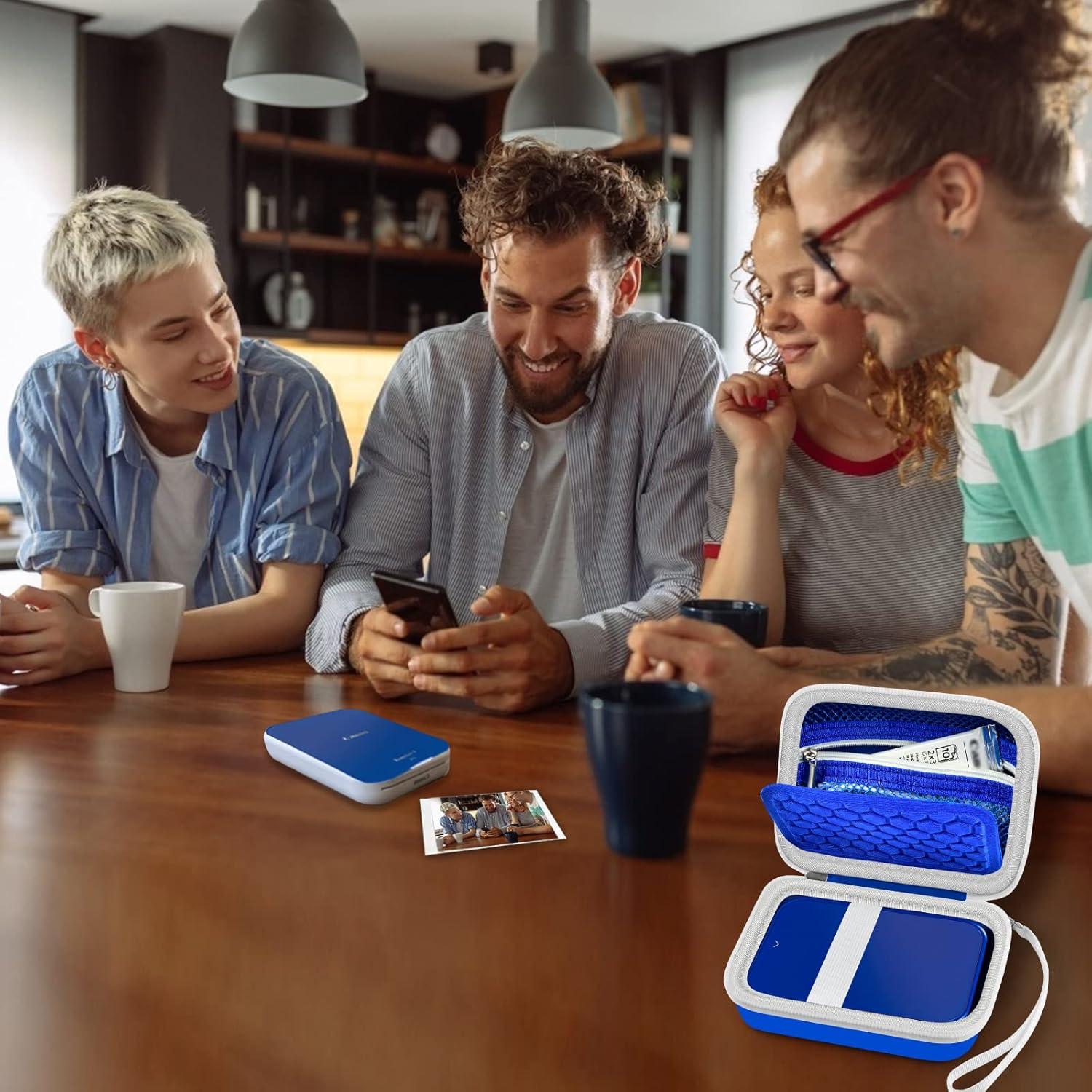 Funda Azul Compatible Canon IVY 2 Impresora Fotos Mini