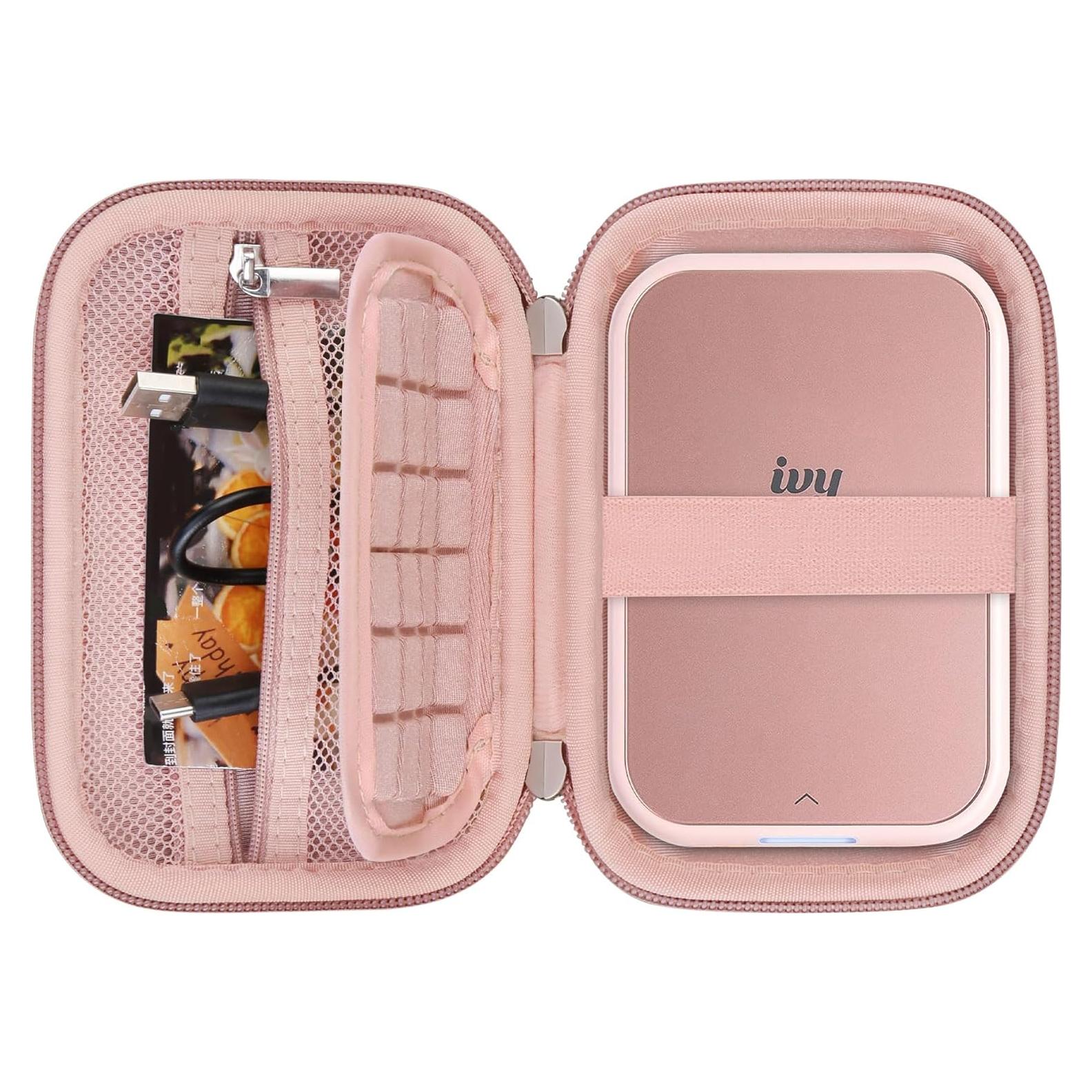 Funda Dura RAIALL para Impresora Canon Ivy 2 - Oro Rosa