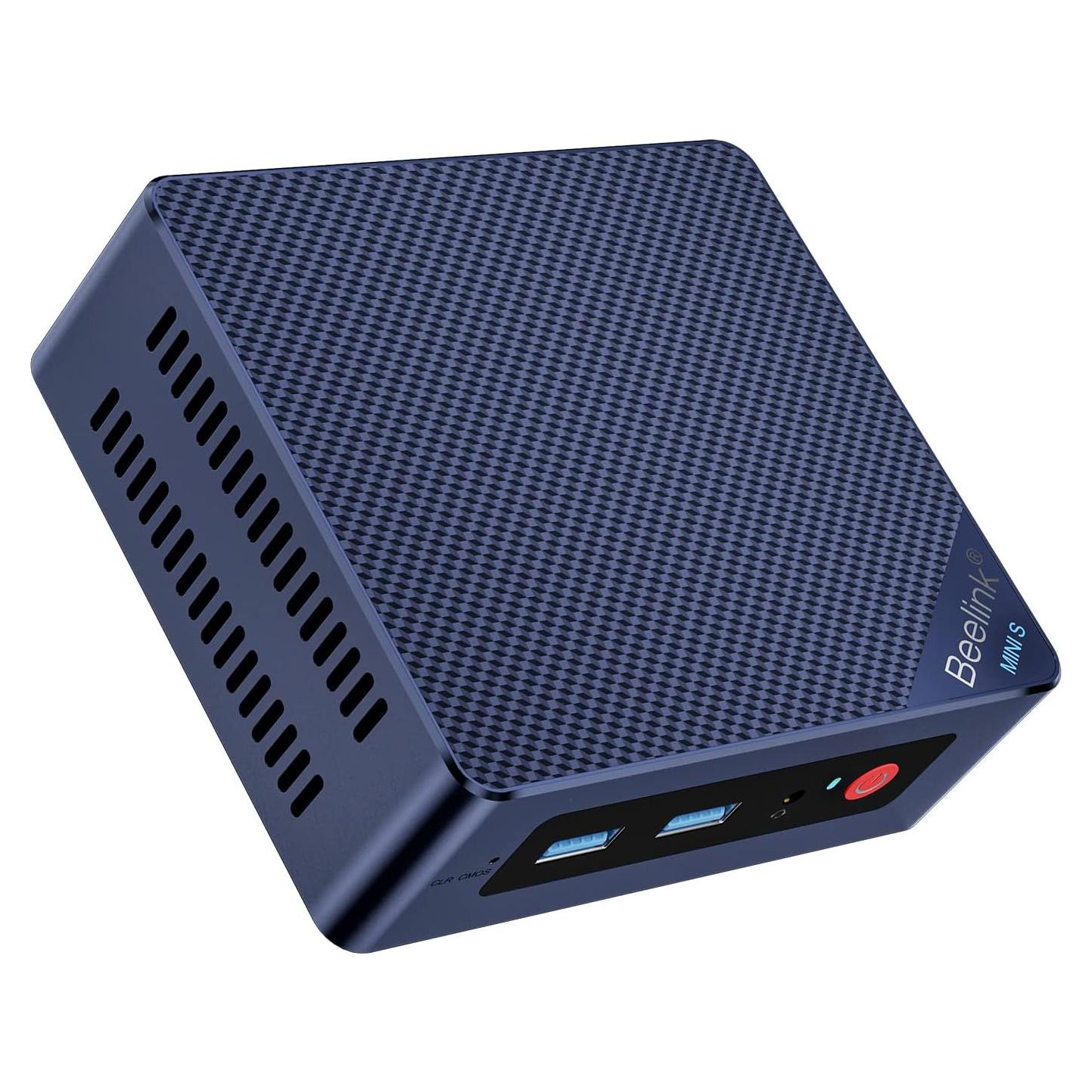 Beelink Mini PC S12, Intel 12ª Gen N95, 8GB RAM, 256GB SSD