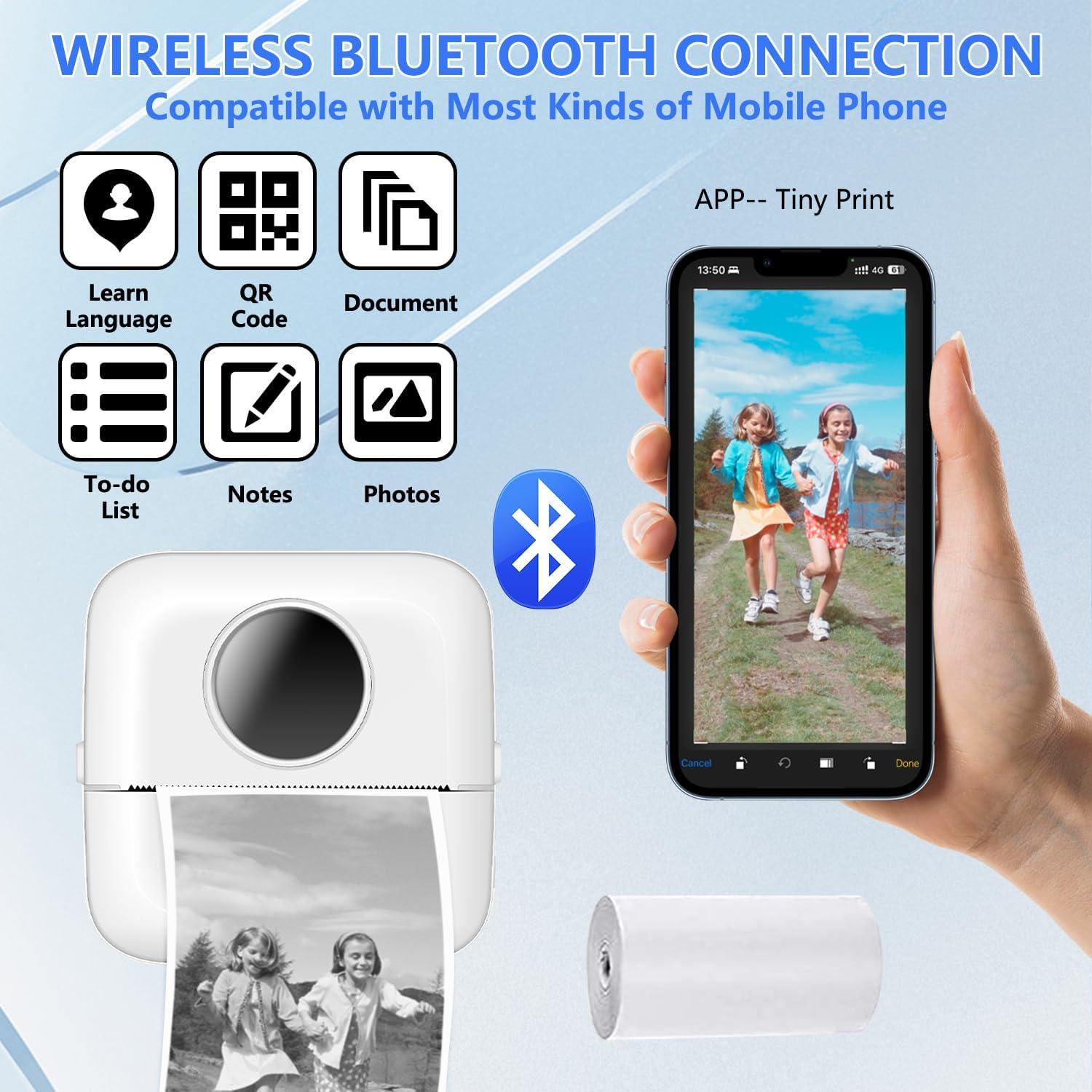 Impresora Mini Portátil Elección Elegante EC - Térmica Bluetooth