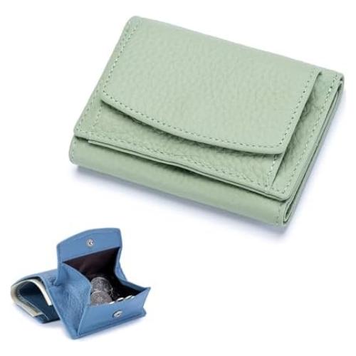 Cartera Mini de Cuero POOULR con Bloqueo RFID para Mujeres