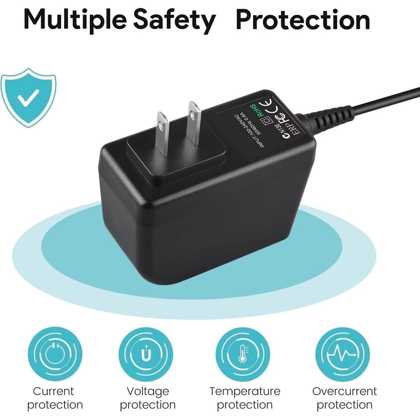 Adaptador AC/DC Pyle PRJAND820 100-240V 85g Seguridad Alta