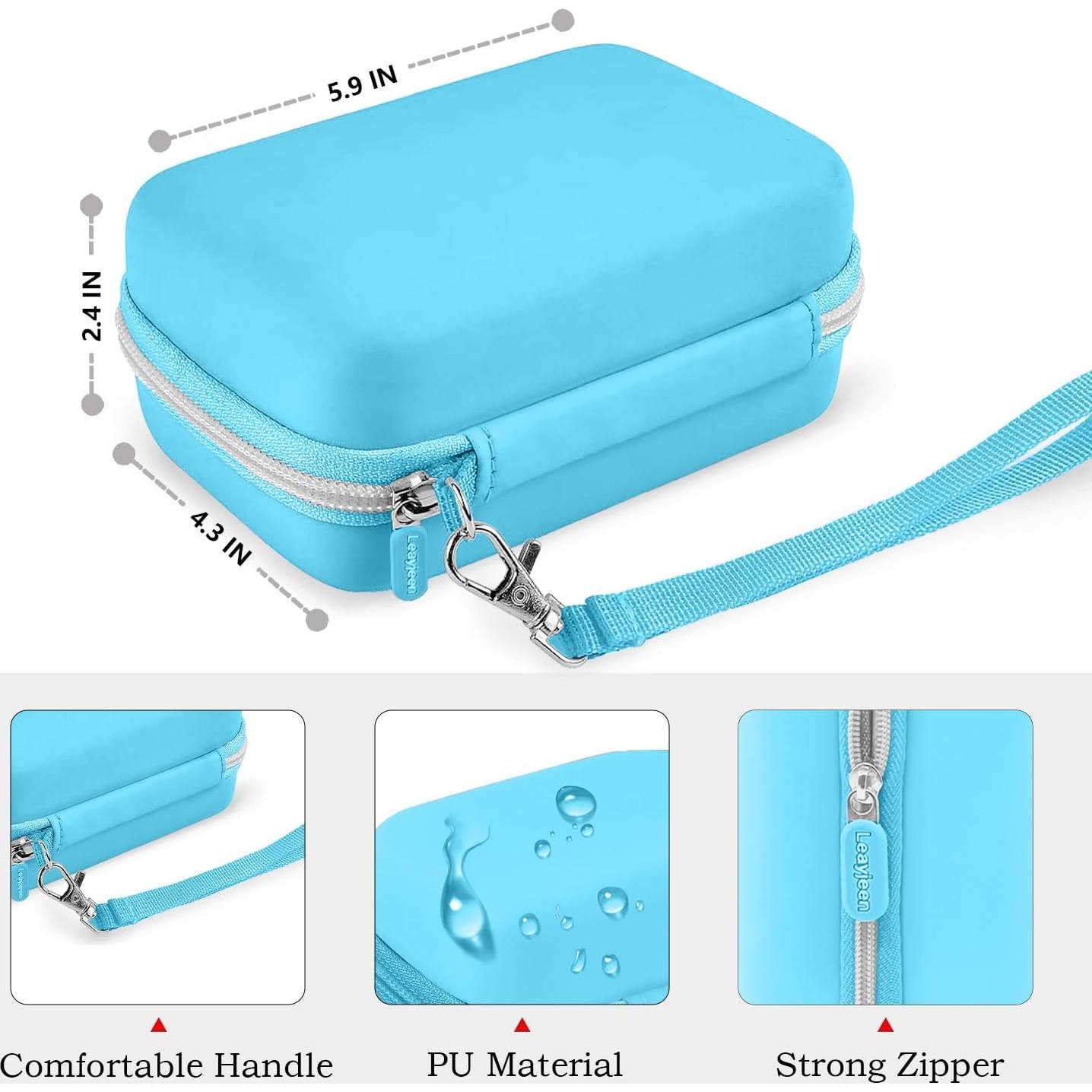 Funda de Transporte Leayjeen para Impresora Fujifilm Instax Mini Link - Azul