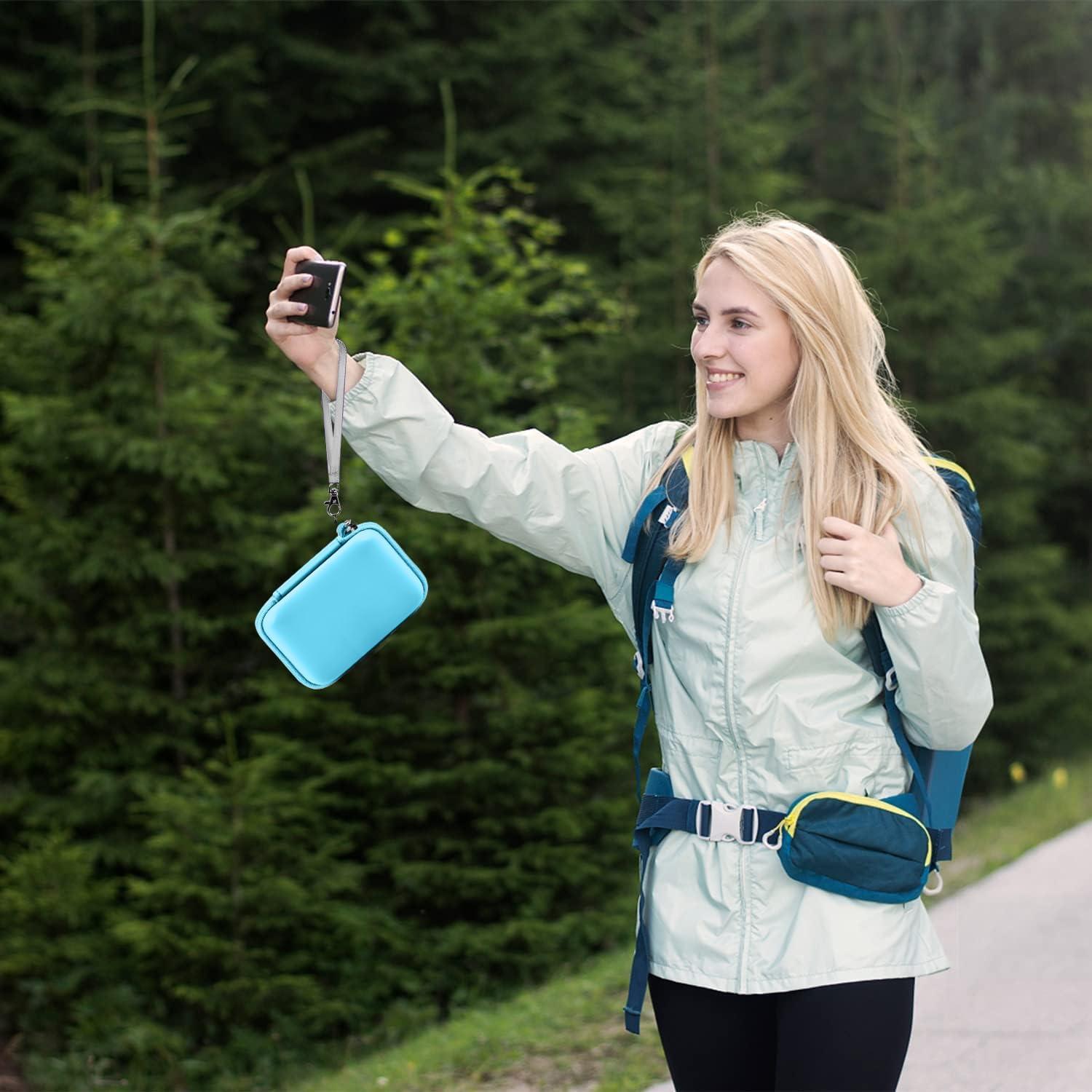 Funda de Transporte Leayjeen para Impresora Fujifilm Instax Mini Link - Azul