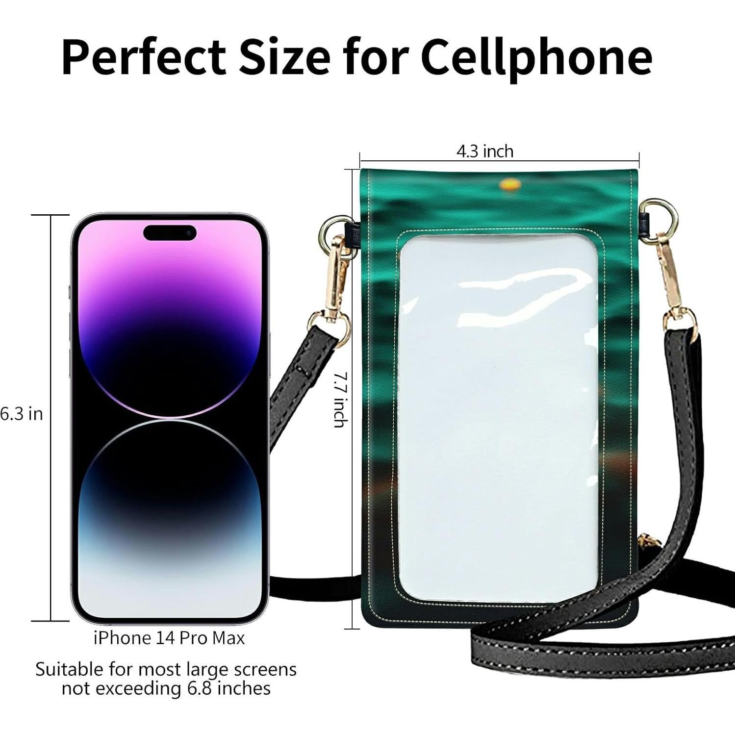 Bolso Cruzado Drowning Moon para Teléfono Celular 19.5x11cm