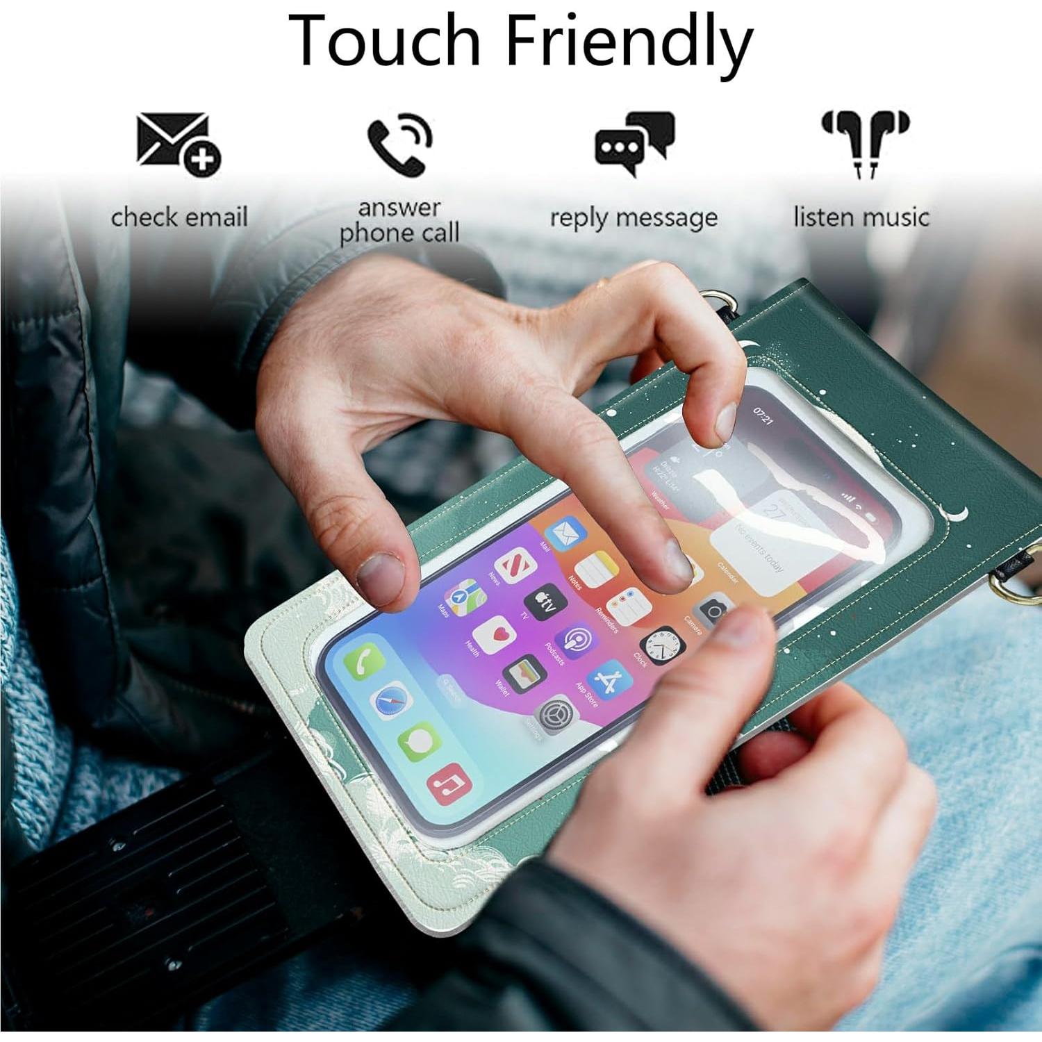 Bolso Cruzado Pequeño SROJDHFJB Zorro Ártico para Smartphone