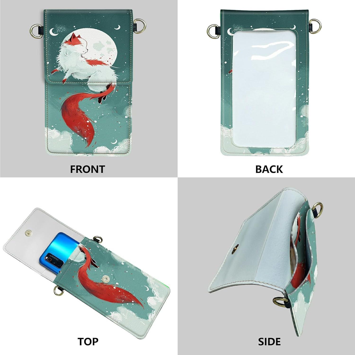 Bolso Cruzado Pequeño SROJDHFJB Zorro Ártico para Smartphone