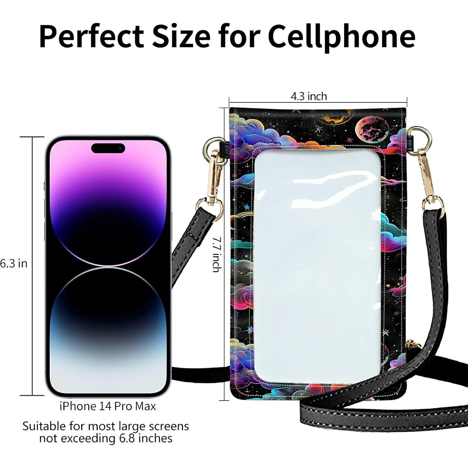 Bolso Cruzado Pequeño SROJDHFJB para Teléfono Celular 19.5x11cm