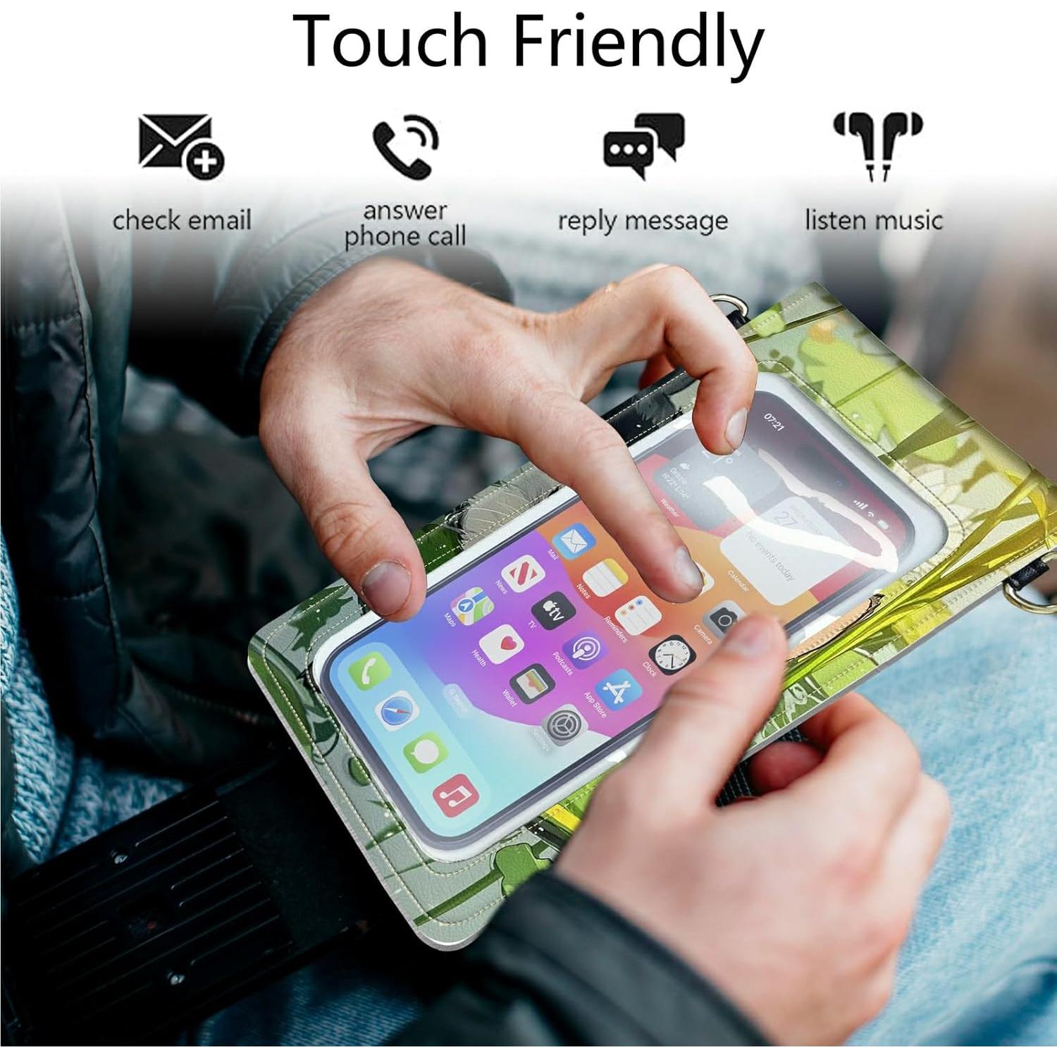 Bolso Cruzado Pequeño SROJDHFJB para Teléfono Universal 19.5x11cm