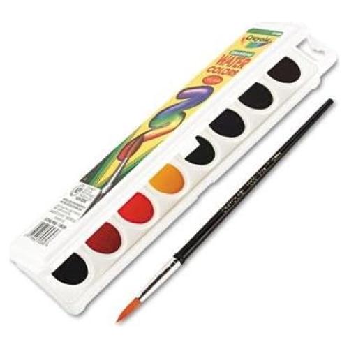 Acuarelas Crayola 8 Colores Asortidos Lavables