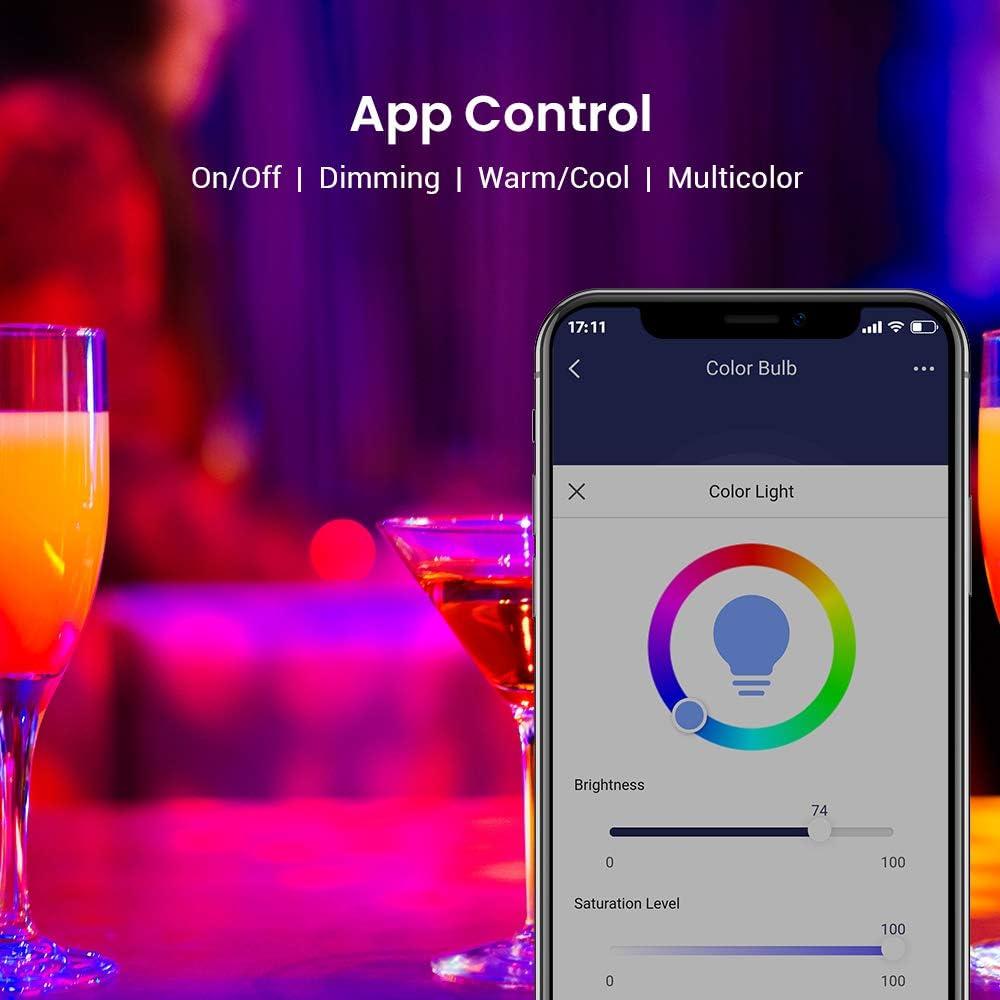 Bombilla Inteligente Wi-Fi Broadlink A19 E26 10W RGB Regulable