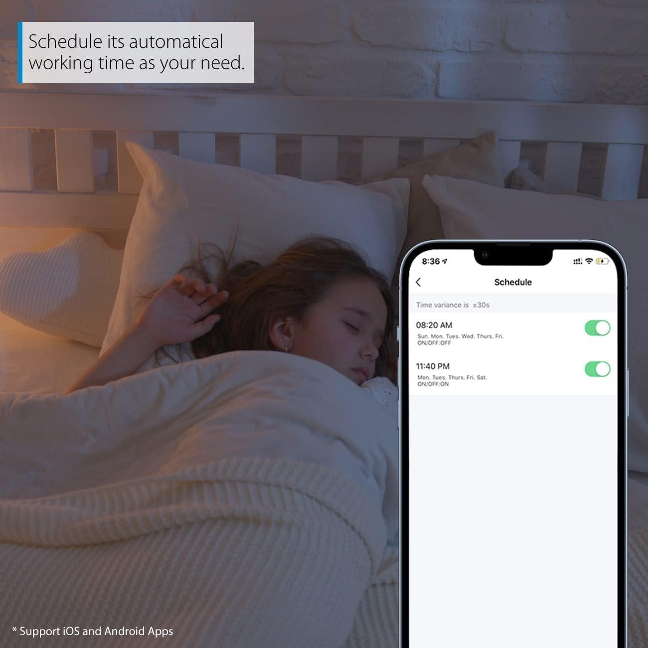 Bombillas Inteligentes LVWIT A19 LED RGB 8.5W E26 - Paquete de 4