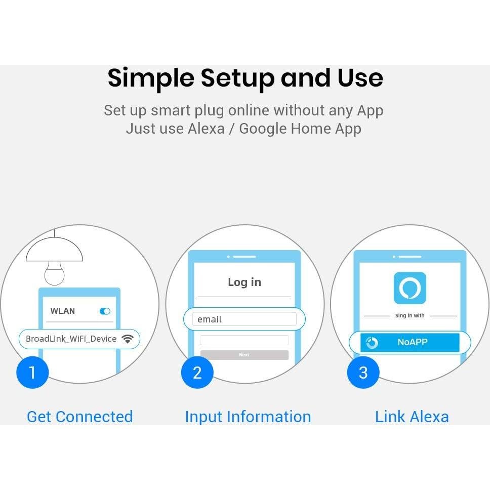 Bombilla Inteligente Wi-Fi Broadlink A19 E26 10W Multicolor