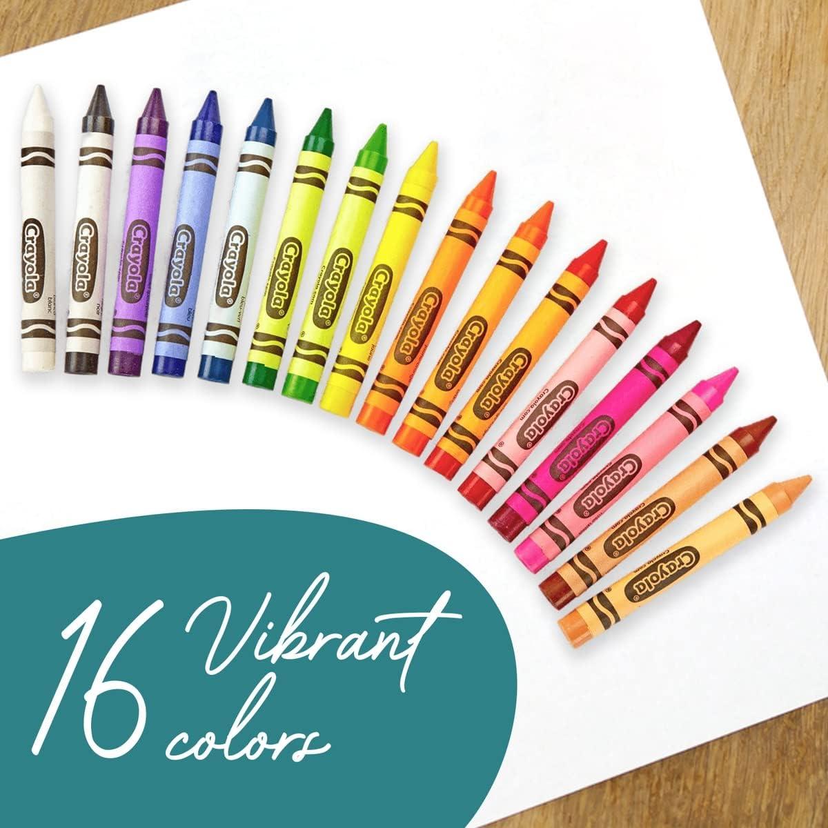 Crayones Jumbo Las Grandes Ofertas 16 Colores Asortidos