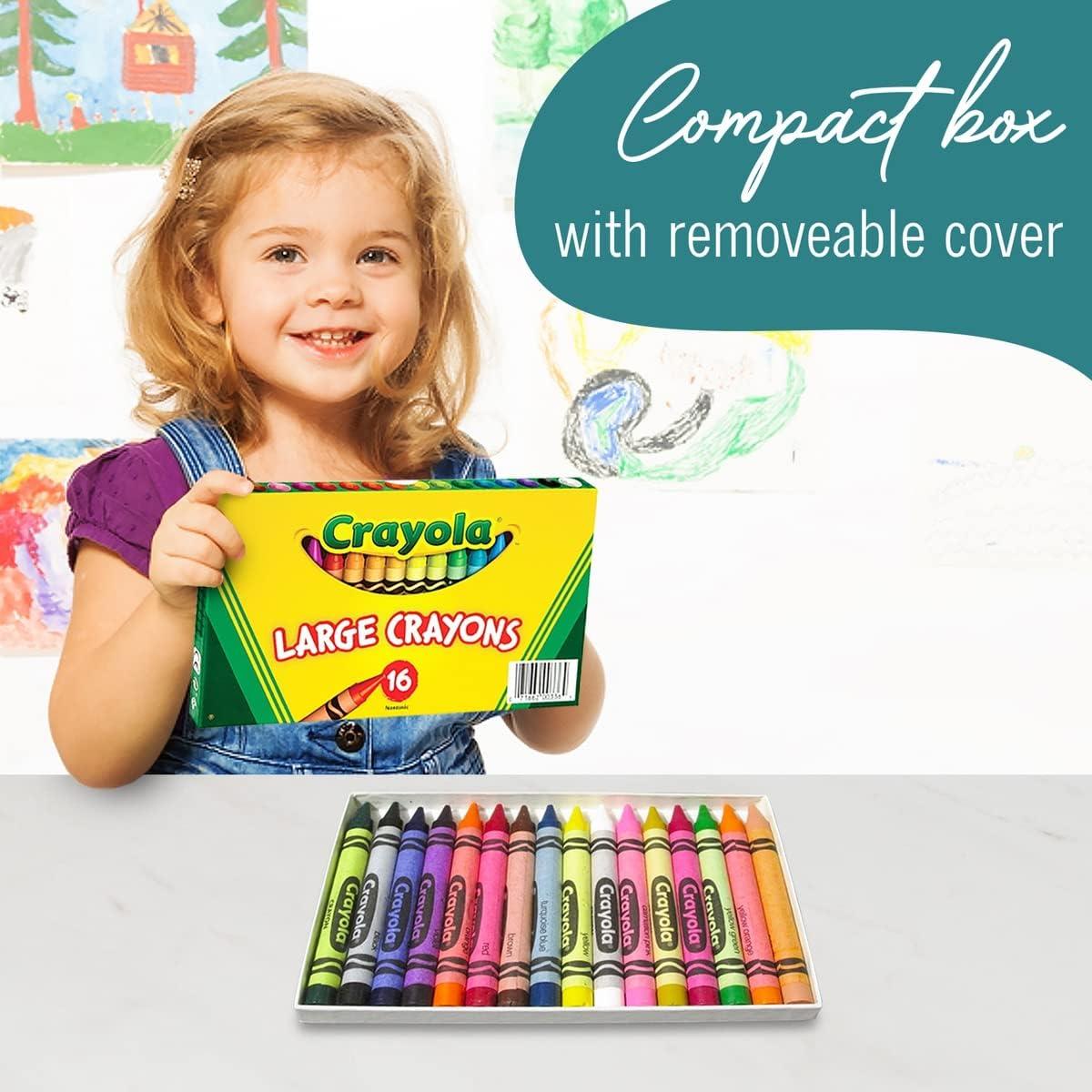 Crayones Jumbo Las Grandes Ofertas 16 Colores Asortidos