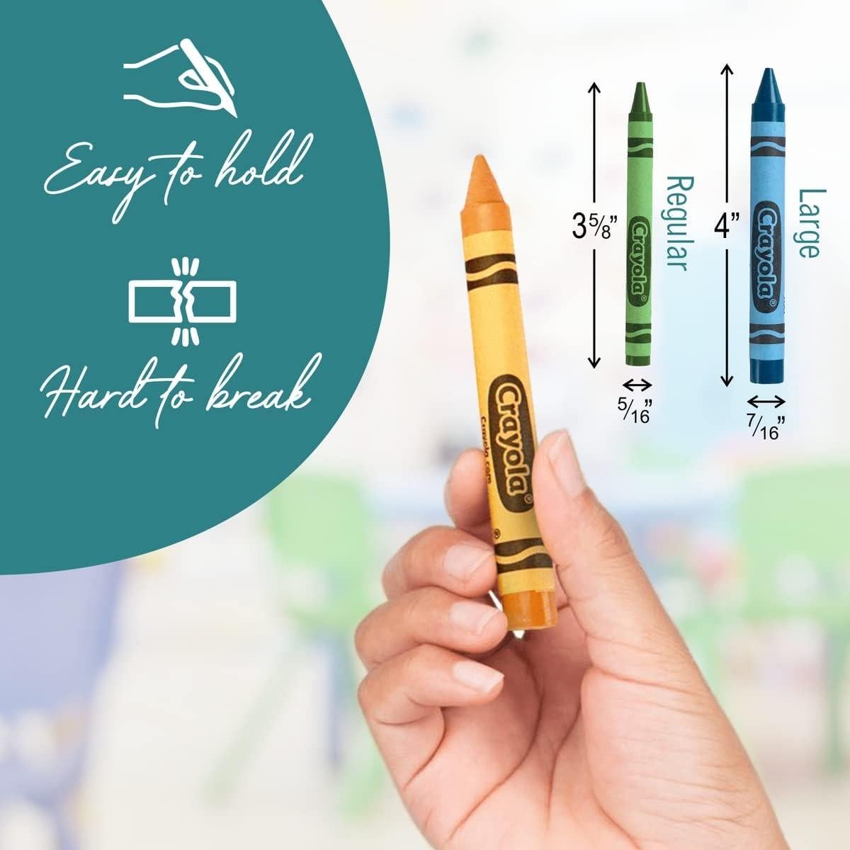 Crayones Jumbo Las Grandes Ofertas 16 Colores Asortidos