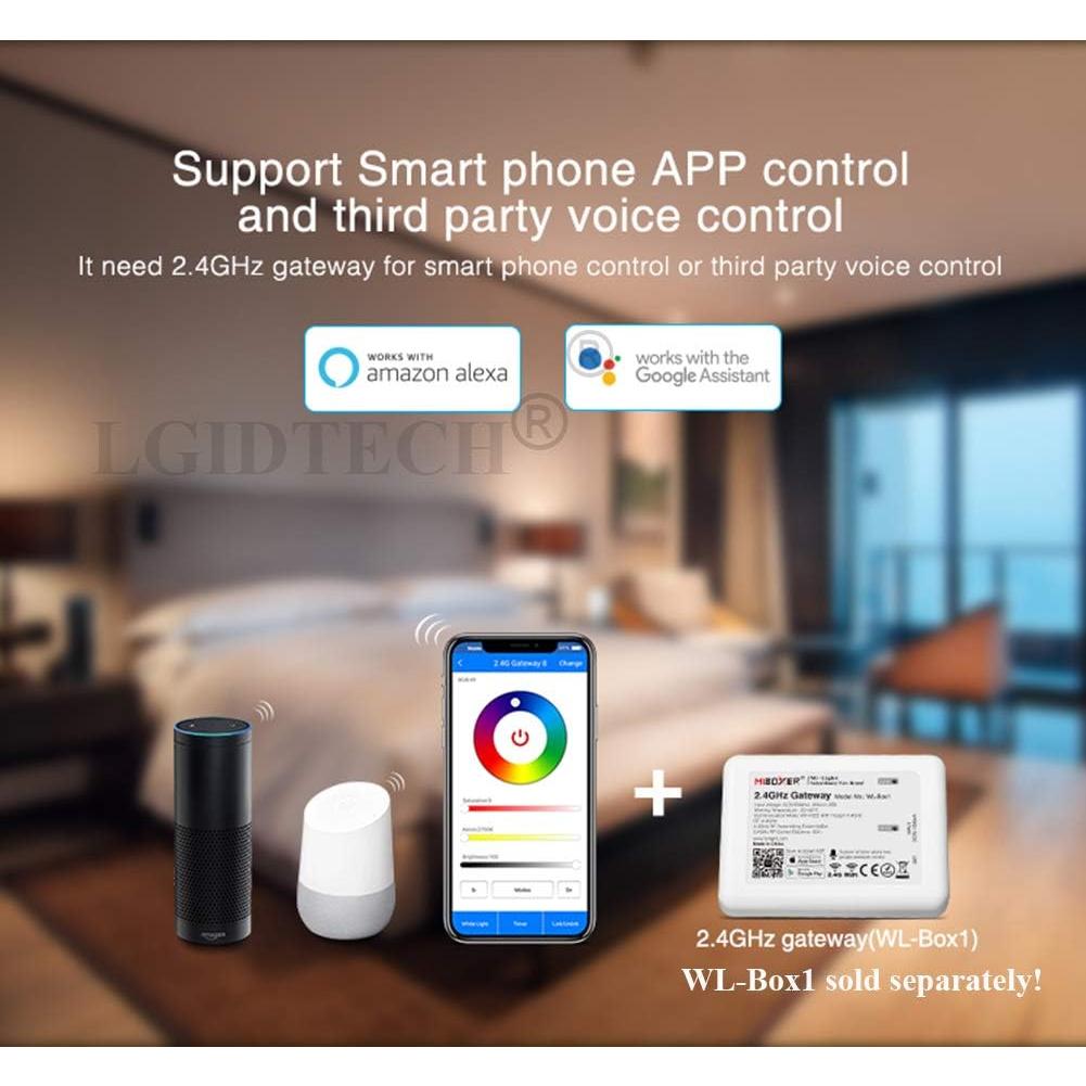 Bombilla LED de Vela RGB+CCT LGIDTECH FUT108 4W E14